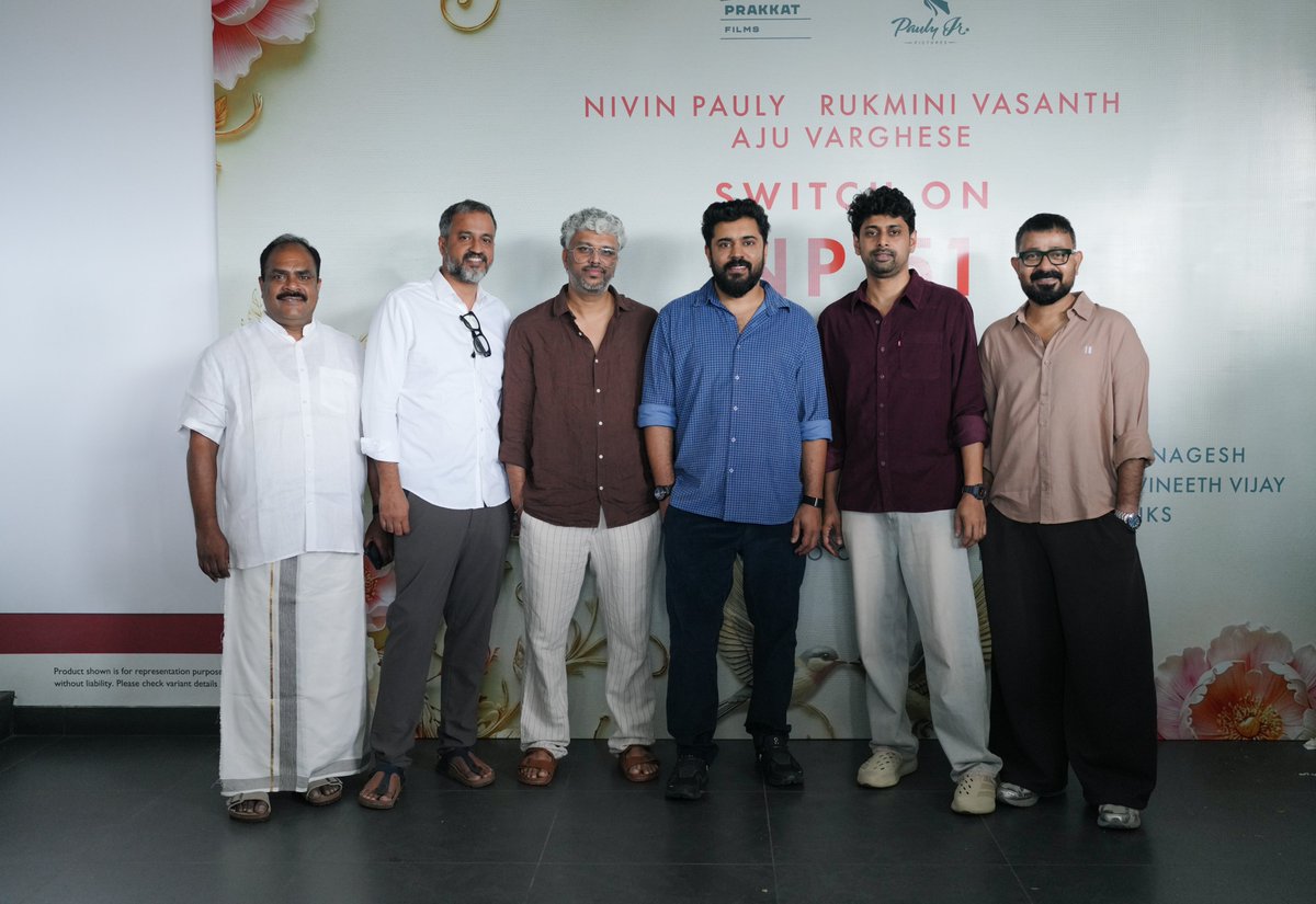 NivinOfficial's tweet photo. Happy to team up with #MartinPrakkat for my next, helmed by #NashidFamy.

More updates soon. https://t.co/yb3EQk8Q7E