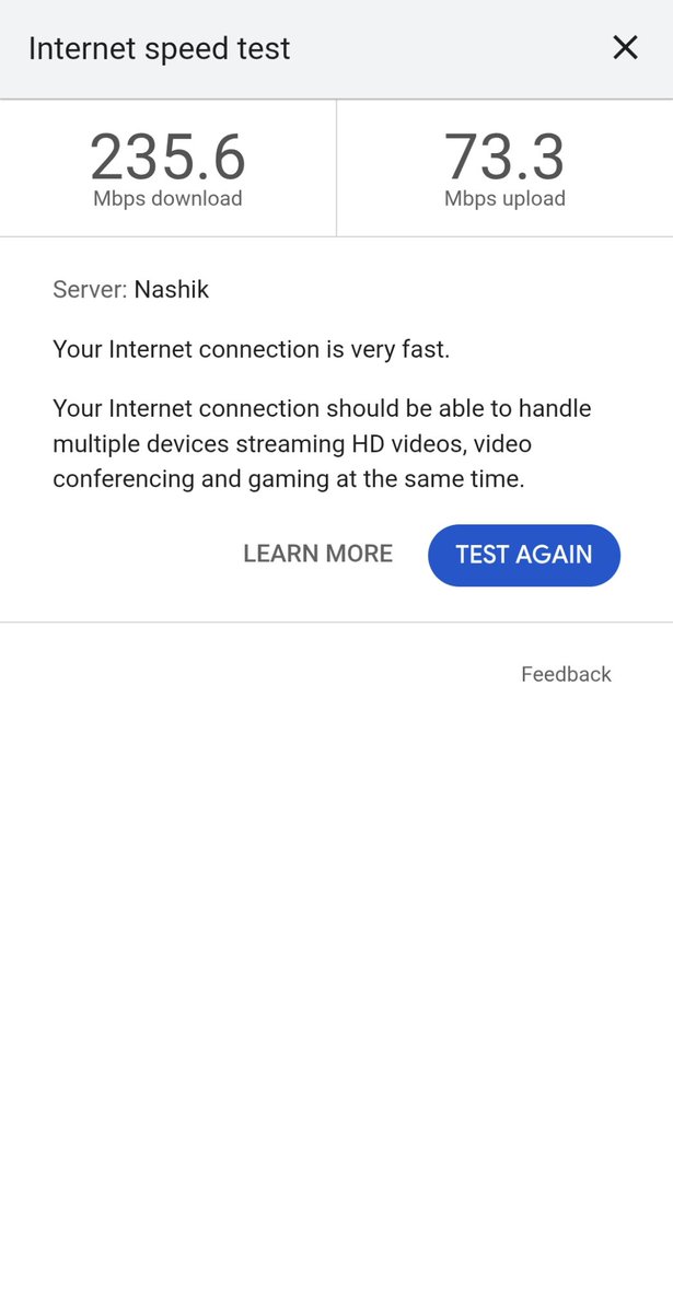Dipak7490's tweet photo. @hikaridhaval @TrakinTech Inside may be you should switch its jio https://t.co/lSWNQkzpVd