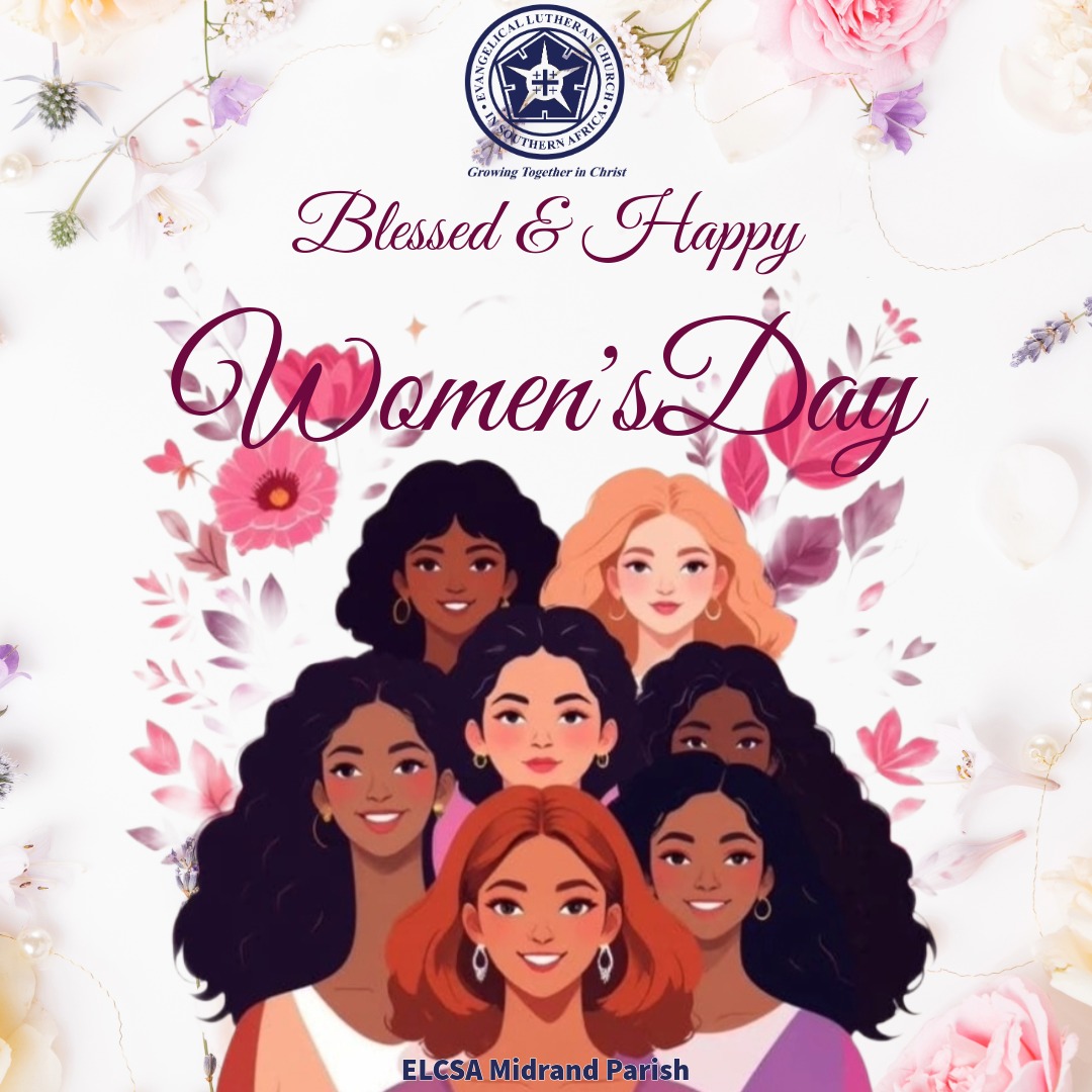 ElcsaMidrand's tweet photo. "God is within her, she will not fall; God will help her at break of day." — Psalm 46:5 🌿

To every woman you are seen, valued, and sustained by His grace.
A blessed and beautiful Women’s Day!
Keep shining His light. ✨👑

#ELCSAMidrand #Psalm46 #WomensDay #GraceAndStrength https://t.co/DBQMsNt7xV