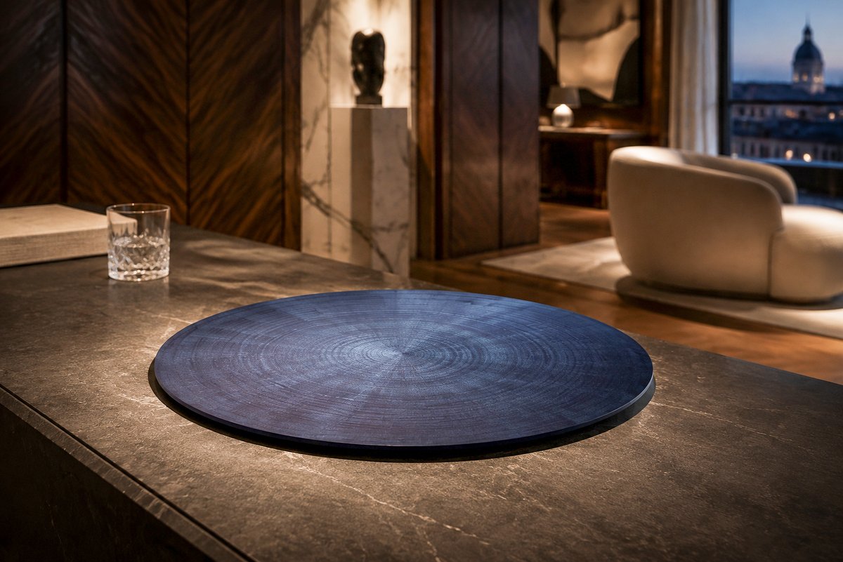 morikougei's tweet photo. RAYS PLATE Ai-Urushi Wins the Gold Prize in the Design Category at the Ishikawa International Urushi Exhibition 2026 https://t.co/5WdcGB6CO2が国際漆展-石川2026-デザイン部門-金賞を受賞 https://t.co/cdcaIMw8ix