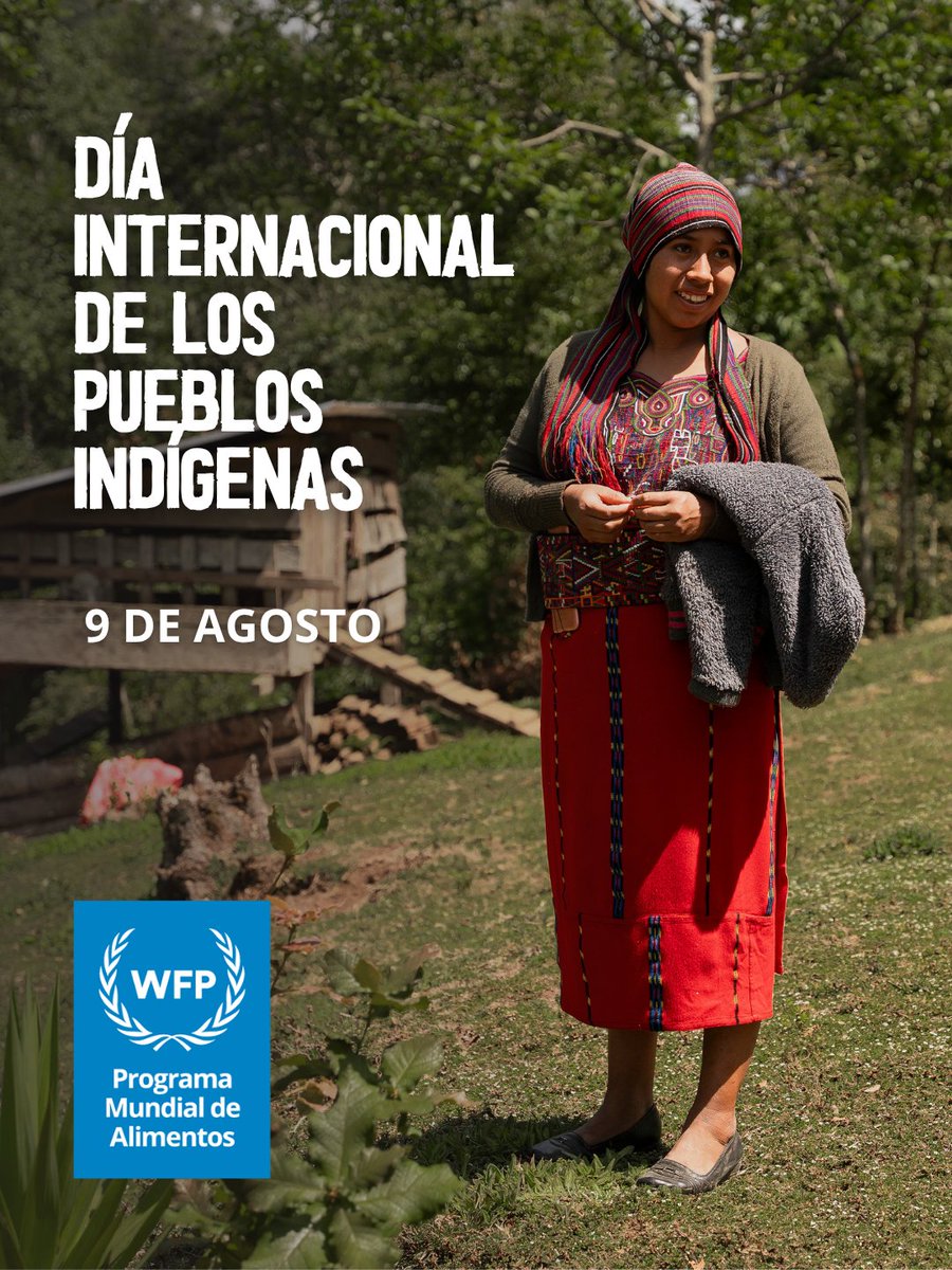 WFP_es's tweet photo. Proteger los derechos de los pueblos indígenas también significa proteger la biodiversidad, la cultura y el futuro de nuestro planeta. 🌍 #DíaDeLosPueblosIndígenas https://t.co/oNNmt1wJVH