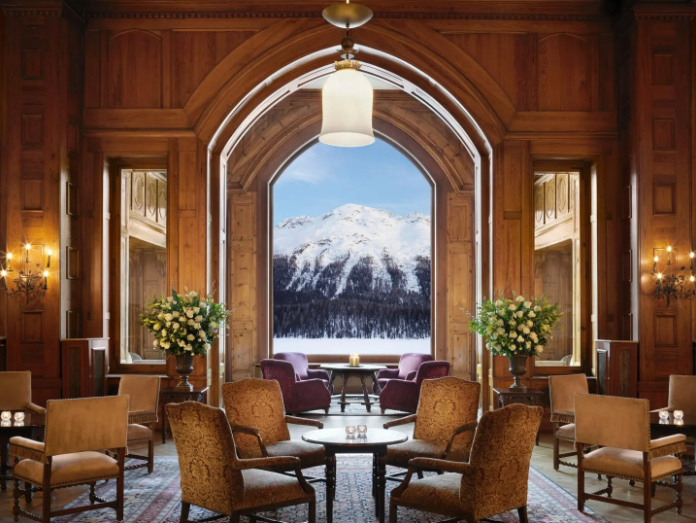 SwissCGNY's tweet photo. 🏔️🇨🇭 Swiss hospitality earns global recognition: Badrutt's Palace in St. Moritz has been named the world's best hospitality experience at The World's 50 Best Hotels 2026, celebrating exceptional service.✨

Learn more here: https://t.co/0HHndD2nrk #Switzerland #Tourism #StMoritz https://t.co/D9QTDZ47XE