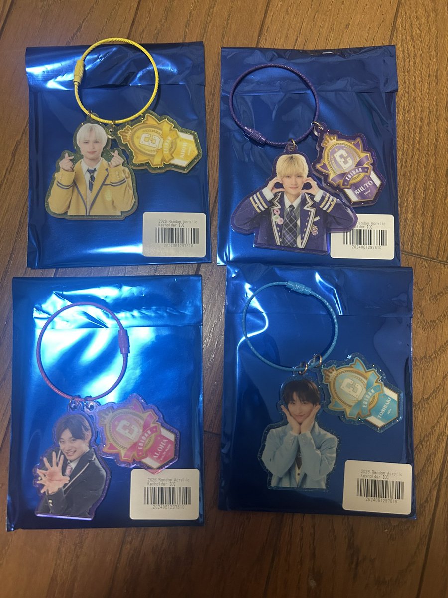 Rhh6ii's tweet photo. EBiDAN THE LIVE 2026 エビライ ランダムグッズ 
アクキー teamD交換

【譲】添付画像参照

【求】ハル、杢代和人、シューヤ

8/15、8/16エビライにて手渡し
お心当たりありましたらお気軽にお声掛けください。 https://t.co/RqQzslxQZV