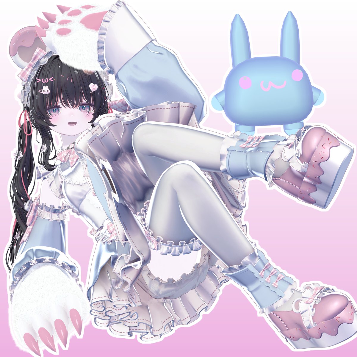 kote_kagi's tweet photo. #Urara_3D https://t.co/oQoz458Qiy