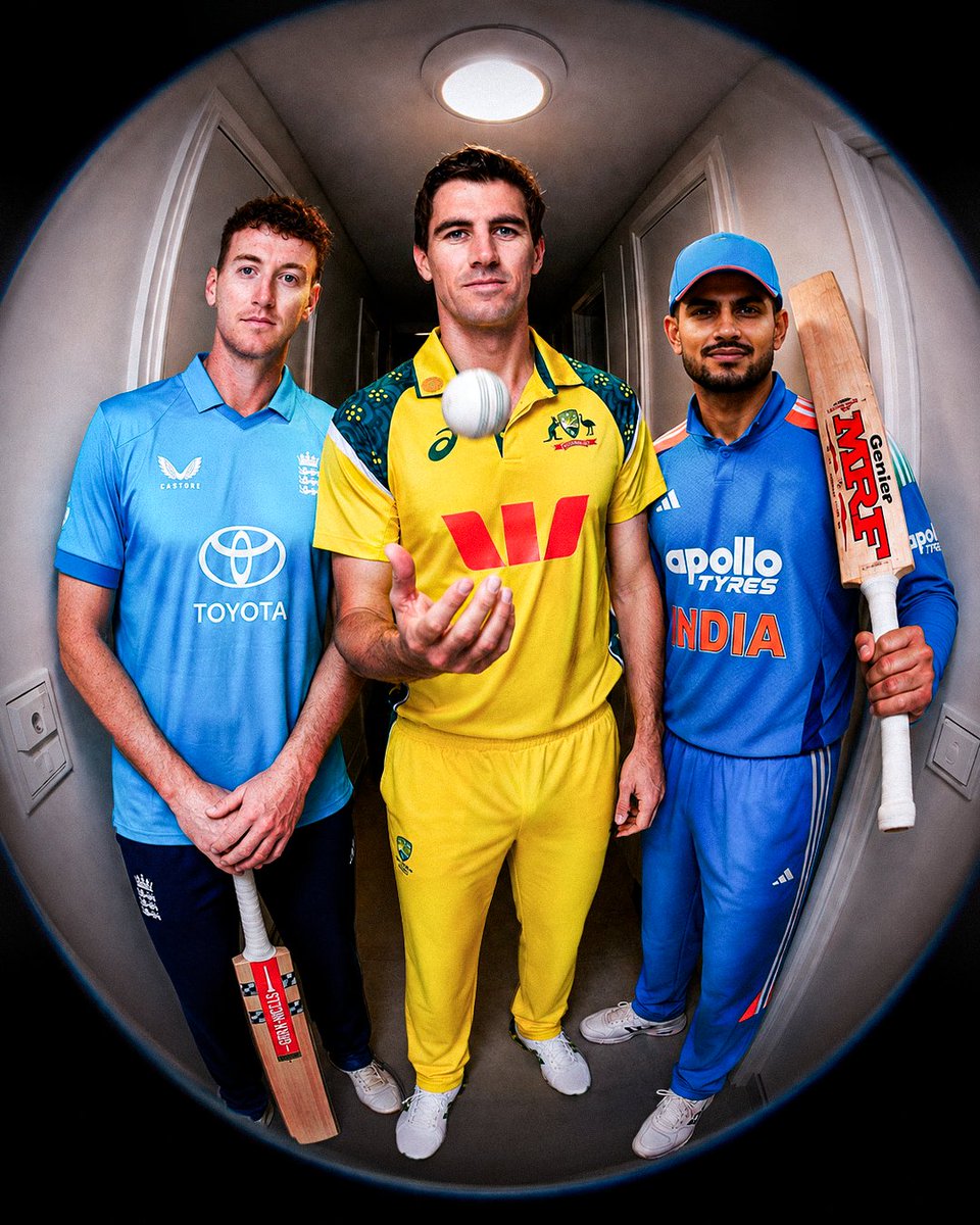 Crex_live's tweet photo. Triangular ODI series are making a comeback 🚨

Following calls from India's ODI captain Shubman Gill, ECB CEO Richard Gould confirmed that triangular series are officially back in development for the upcoming international calendar.
.
.
.
.
#TeamIndia #ENGvIND #AUSvIND https://t.co/ph0RJNEFnq