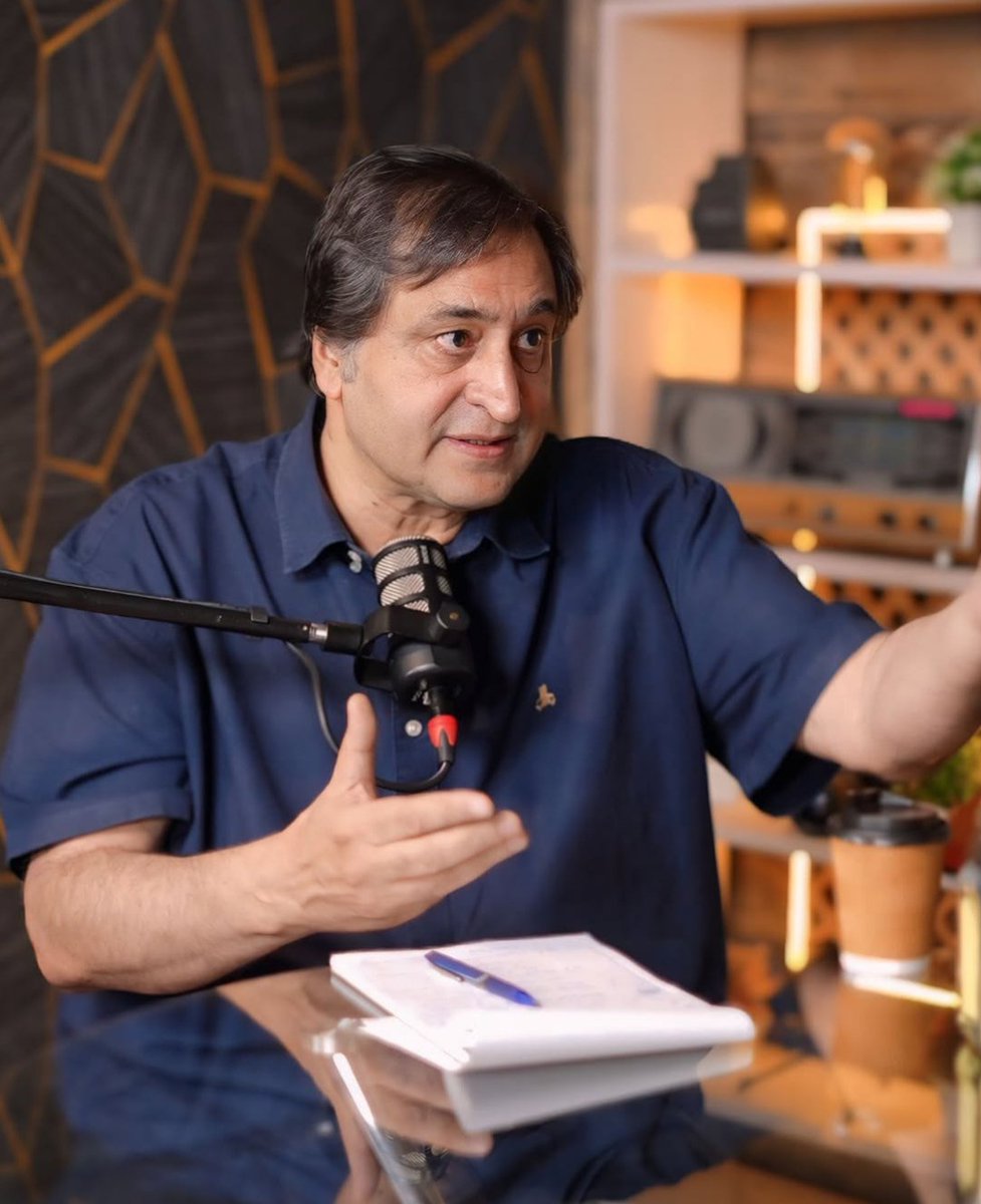 MirXinvincible1's tweet photo. An aura that commands attention presence that carries its own gravity and voice that resonates far beyond the moment!

A few glimpses of Mr @sajadlone sb from the much-awaited podcast with @rj_umarnisar sb

Unfiltered.Unrestrained.
Unmistakably Lone sahab.

Dropping shortly.🎙️ https://t.co/H2qTDaZtYr