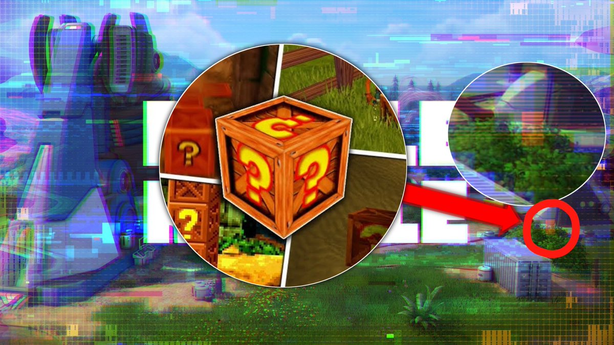 Jorge_Most's tweet photo. FORTNITE X CRASH BANDICOOT - POSIBLE TEASER.

En la imagen oficial del evento (el cual anticipará la temporada de videojuegos) parece apreciarse su caja, uno de los elementos más emblemáticos de la saga https://t.co/k2YVmbIWhv
