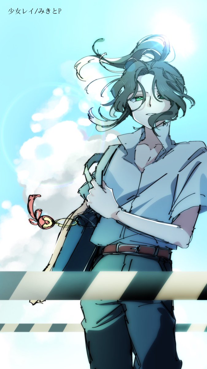 hennaojisanda__'s tweet photo. #絵馬レイ
 夏ですし 幻覚は見たもん勝ちですし https://t.co/fMSyIVIHoX