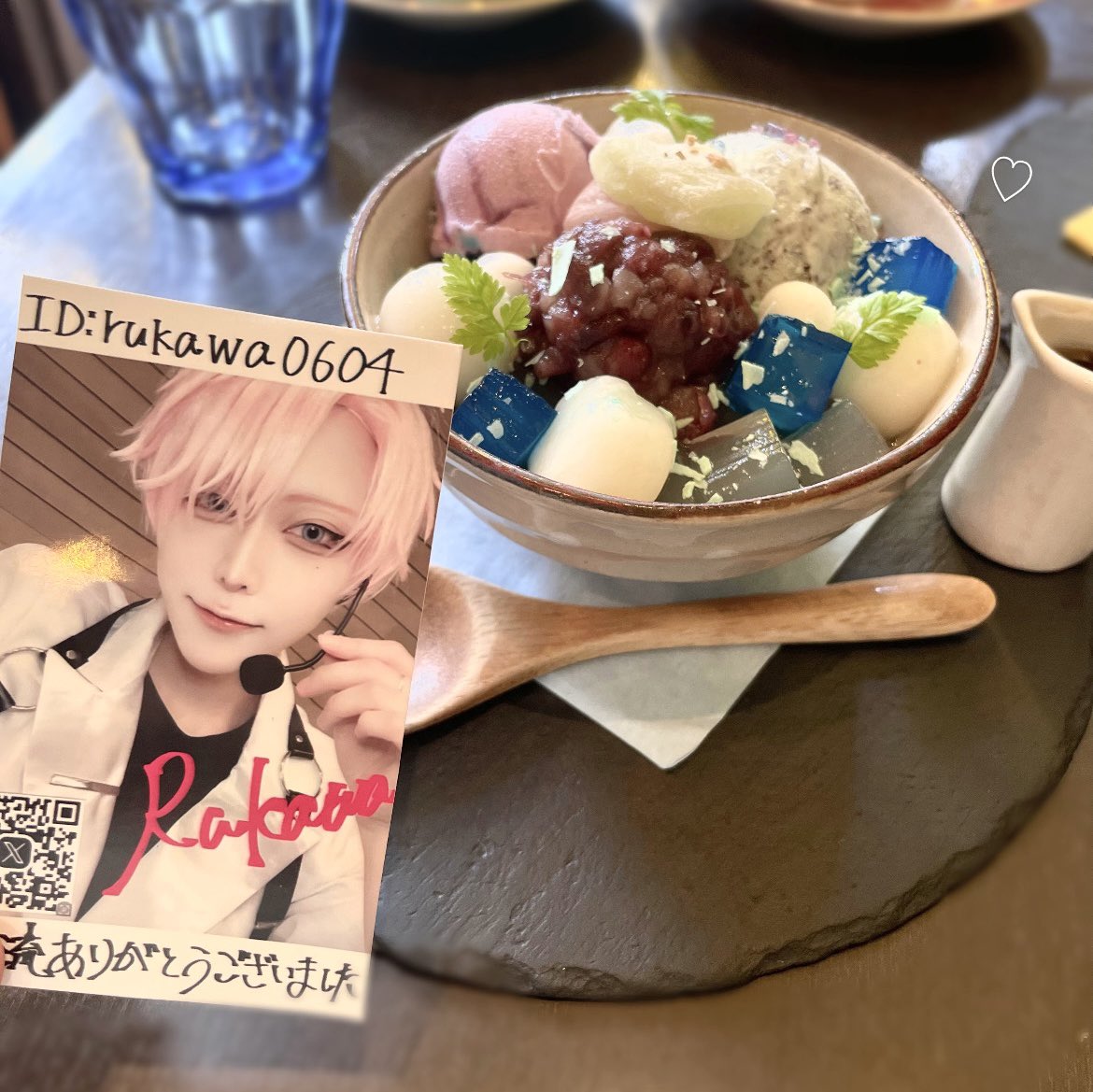 2yakv's tweet photo. @rukawa0604  さん👶🏻✋🏻
かわいいもの（るかわさん）を連れて(ᐡ´• ·̫•)ﾉ🩷🩷美味しかった〜(♡ω♡)🎶るかわさんに早く会いたいな〜🤍 https://t.co/BxQecHD4vj