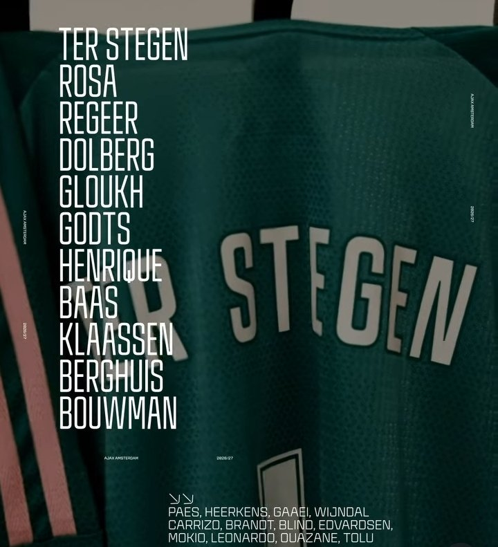 TimnasXtra's tweet photo. 🚨 Maarten Paes starts the new Eredivisie season on the bench as Ter Stegen is handed his debut for Ajax. https://t.co/TzlkxVTrj6