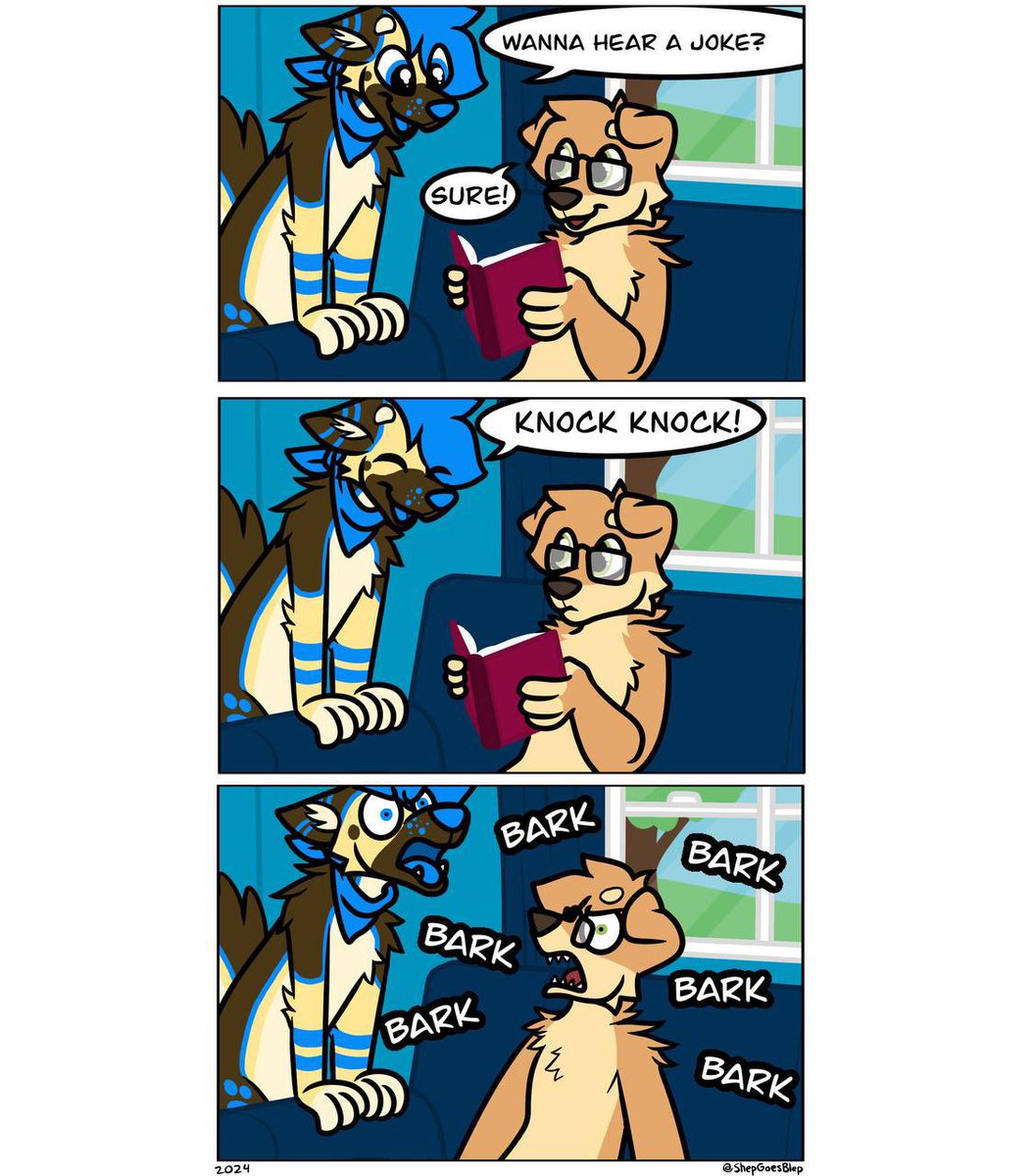 ShepGoesBlep's tweet photo. Knock knock https://t.co/qc3IE1Gr53