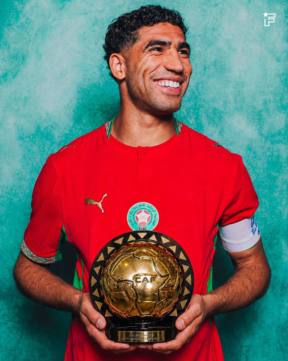 makemorocco's tweet photo. 🚨💣𝐁𝐑𝐄𝐀𝐊𝐈𝐍𝐆 𝐍𝐄𝐖𝐒

Achraf Hakimi est le favori pour remporter le Ballon d'Or Africain🇲🇦🤯

Coupe d'Afrique des Nations🏆
Ligue des Champions🏆🇪🇺
Supercoupe d'Europe🏆🇪🇺
Ligue 1🏆🇫🇷
1/4 Coupe du monde 2026 ( 1 BUT + 2 Assists, 1 MVP,  meilleur performance africaine) https://t.co/1LfJcDiy8D