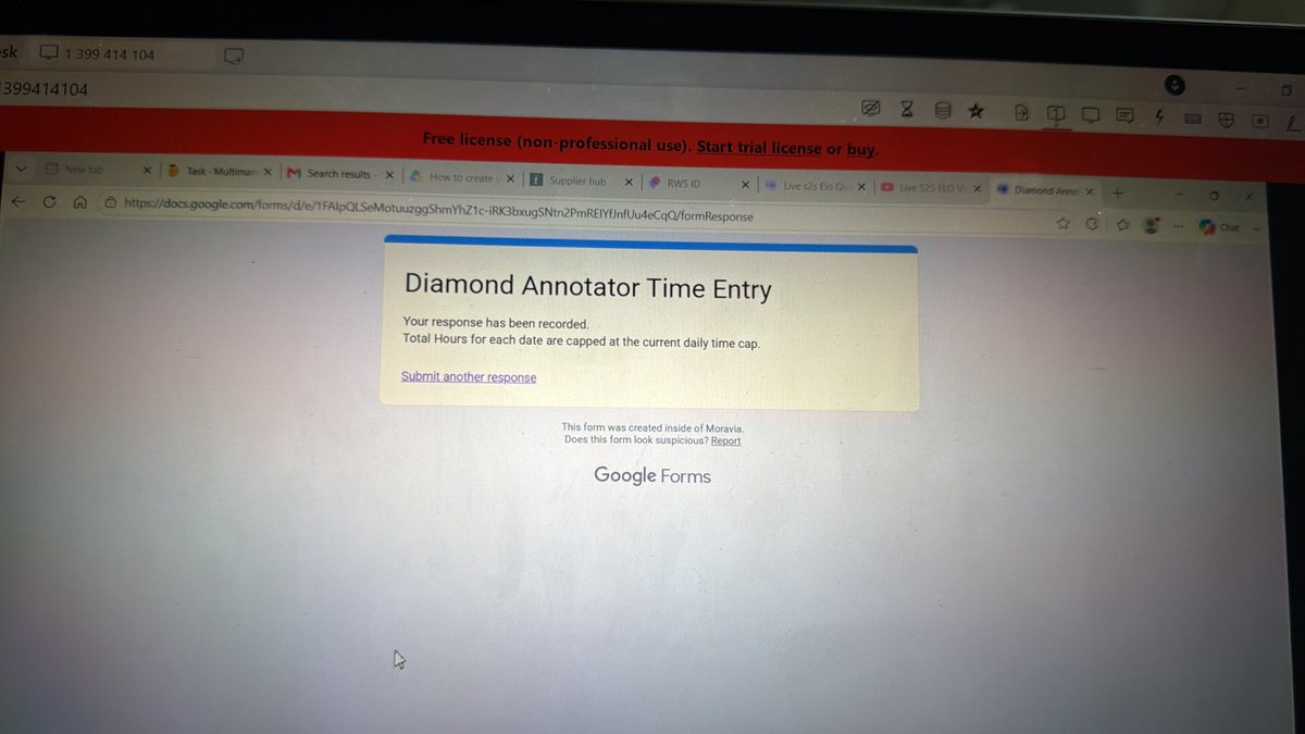 Lilxdraz's tweet photo. So far, so good. The only thing I’m not really feeling is the manual time entry.

The daily limit is 8 hours, so I’ll see how the pay turns out first. If the numbers make sense, y’all can carry on 😂💰 https://t.co/v2nyH2vozd