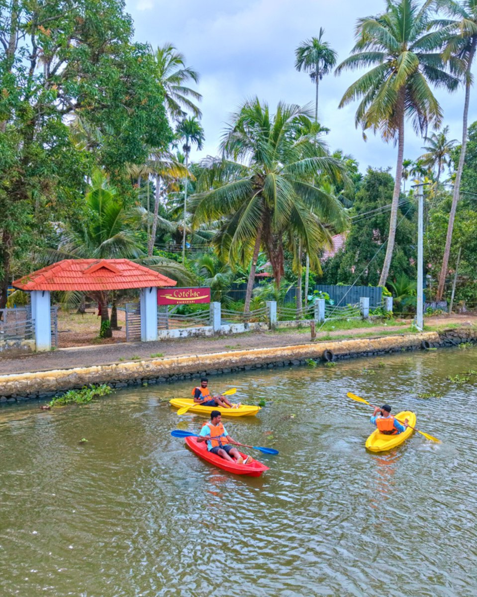 HomesVoye's tweet photo. Where heritage meets the backwaters of Kerala. 🌊✨
Experience tranquil waters, lush greenery, traditional Kerala architecture, and kayaking adventures—all in one peaceful escape. 🛶🏡
Cotelac Heritage Lake Resort by VOYE HOMES
https://t.co/KogPyEG7lx
#Kerala #Alleppey #Voye https://t.co/4JJIpLvBR2