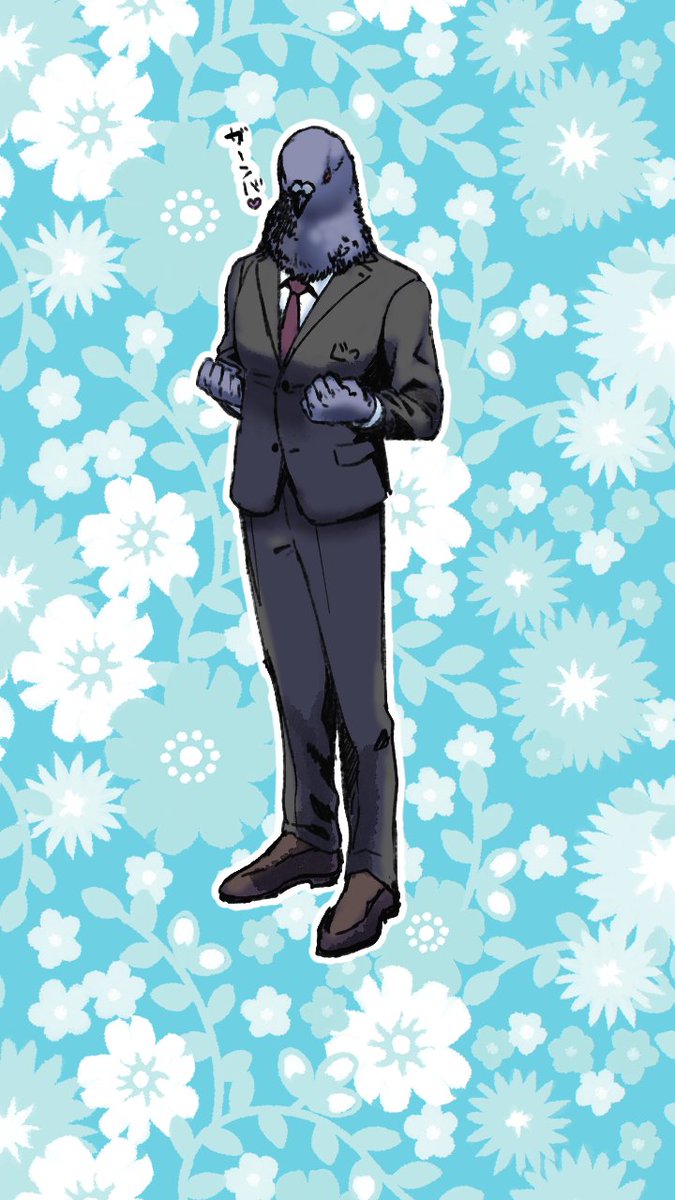 sky_lindwurm's tweet photo. ハトおじさん https://t.co/zLJt08c4yG
