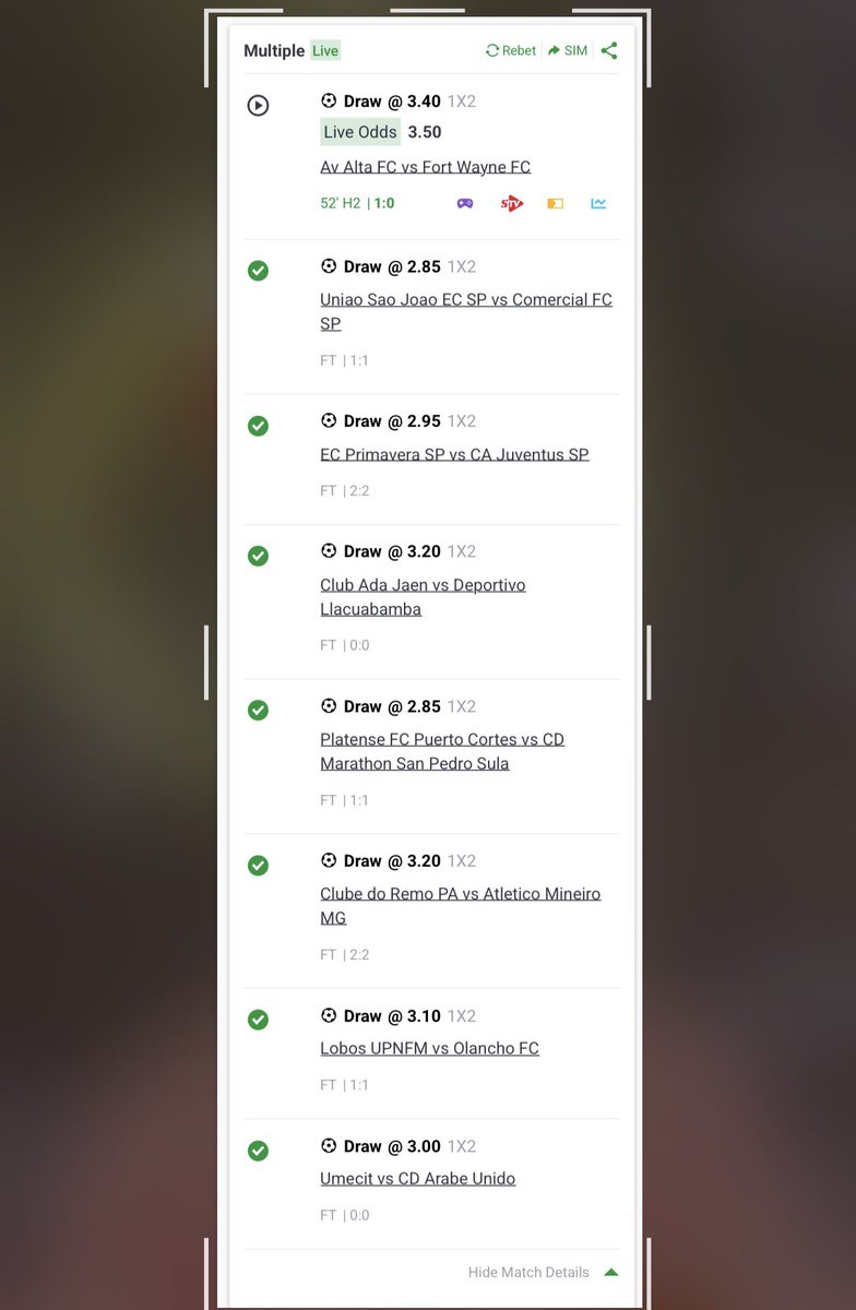 _itsmaytips's tweet photo. What a day today would have been making a lot millionaires again but the dream is still very much alive. I analyze with full precision but that doesn’t mean there won’t be some losses but the aim is to help you bet smarter not chase losses. Be consistent, YOU WILL MAKE PROFITS.💯 https://t.co/PVcPirwNTz