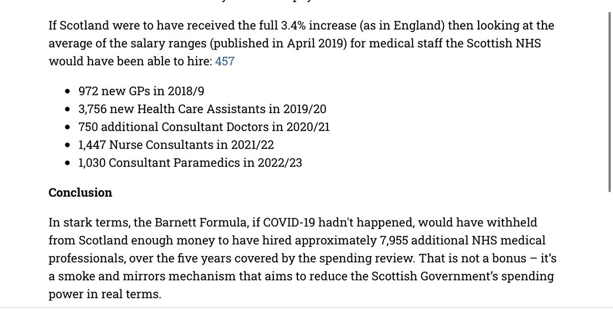 jki1888's tweet photo. @bellesareblue @GlennGlennReal Plenty other country’s smaller than us are doing just fine. May well be a bit tight for a few years until things settle down. Surely if we are such a drain on Westminster they would be glad to see the back of us. Also Barnett formula is not all it’s said to be. https://t.co/ApKdrUIQRH