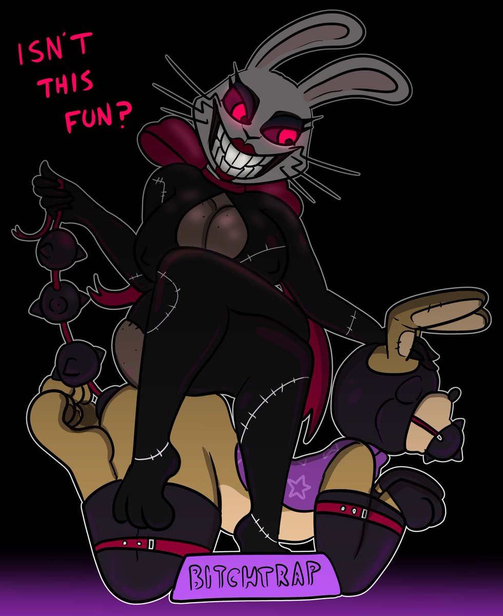 KritterKabal's tweet photo. So the new Vanny just dropped from the FNAF anniversary stuff, we're not gonna make it. Domme Vanny is here and no one is safe. So rises the Vandom. https://t.co/KgK0uqpYNt
