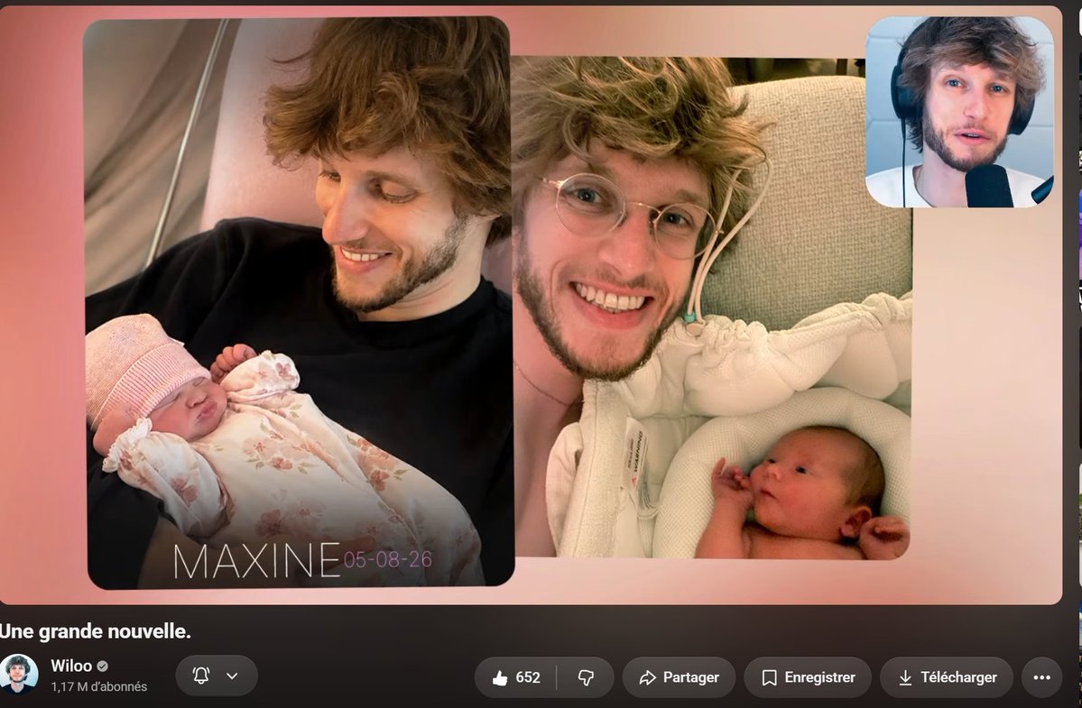 yoyo__goat's tweet photo. Wiloo est entrain de debrief la naissance de sa fille , il a dis elle est dans le top 1% en poussé de balle mdrrrrr https://t.co/GvMpUnqugB