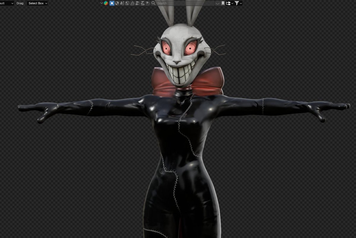LukaszBorges's tweet photo. Last Updates i think that's good enough!
it will be released
i don't have time sadly to do a full rig my self, will you guys mind if i release it using rigfy? (even tho i hate rigfy)

also the model is at 37K vertices! https://t.co/bLbk6LuIR4