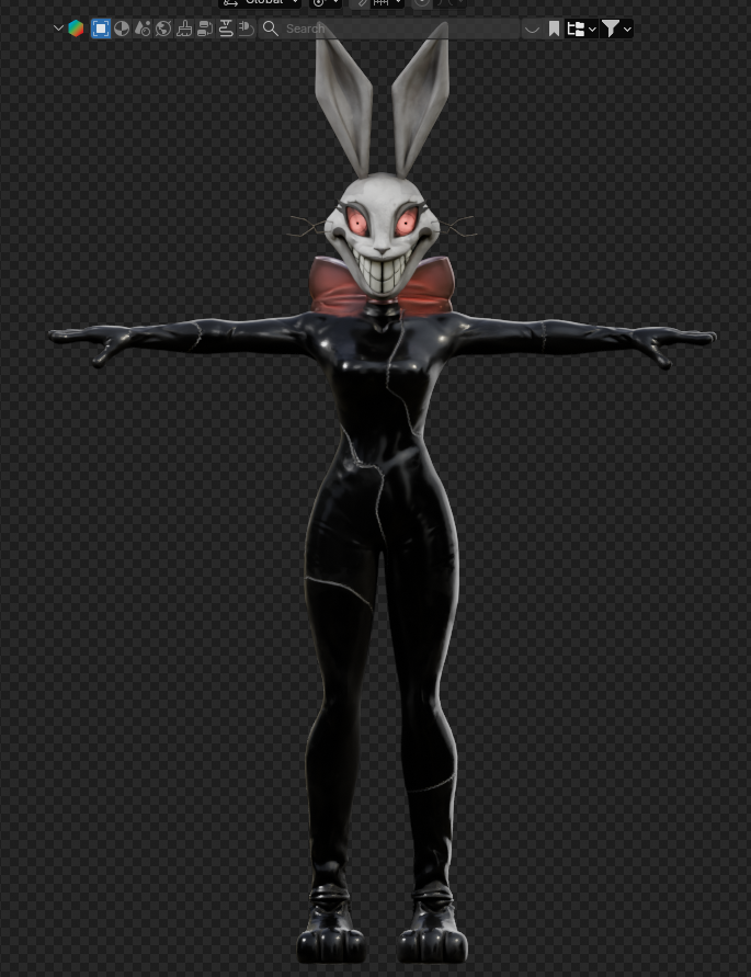 LukaszBorges's tweet photo. Last Updates i think that's good enough!
it will be released
i don't have time sadly to do a full rig my self, will you guys mind if i release it using rigfy? (even tho i hate rigfy)

also the model is at 37K vertices! https://t.co/bLbk6LuIR4