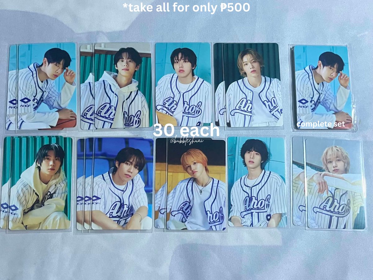 bubbleshuai's tweet photo. ‼️wts lfb ahof ph‼️

• onhand, payo
• minimum of three pcs to co (still nego if more than three)
• mop: gcash, maya, maribank
• mod: j&amp;t

💌 reply/dm to claim
inclusions: random lit freebies

tags. ahof pc photocard steven jeongwoo woongki shuaibo han jl juwon chihen daisuke https://t.co/PQacfDAhDM