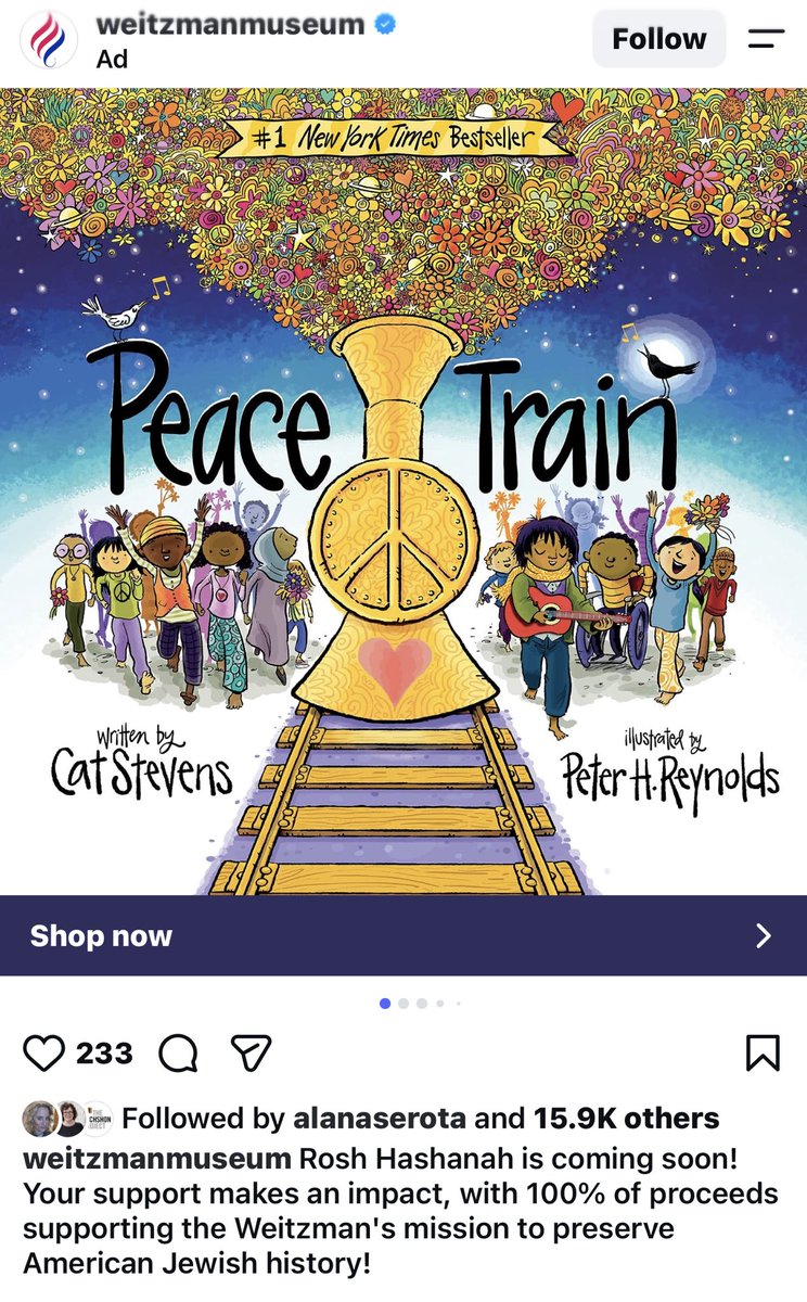 jpodhoretz's tweet photo. So the museum dedicated to American Jewish history in Philadelphia is selling its Rosh Hashanah happenings by touting a book by an actual jihadist supporter who endorsed the fatwa against Salman Rushdie. https://t.co/QoUOkLsyK9