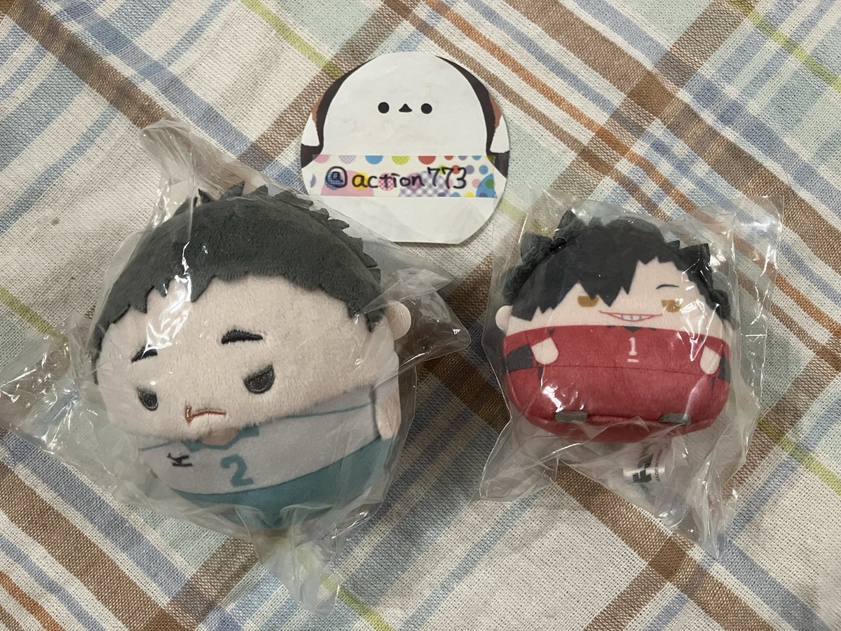 action773's tweet photo. 【交換譲渡】ハイキュー ぬいくじ2 ふわコロりん  てのりんずコレクション

出→E賞てのりんず黒尾、D賞ふわコロりん松川
求→同賞角名、松川のみ定価譲渡可

名古屋手渡しor郵送📮
条件合います方、お気軽にお声掛けください。 https://t.co/ar3t15Os66