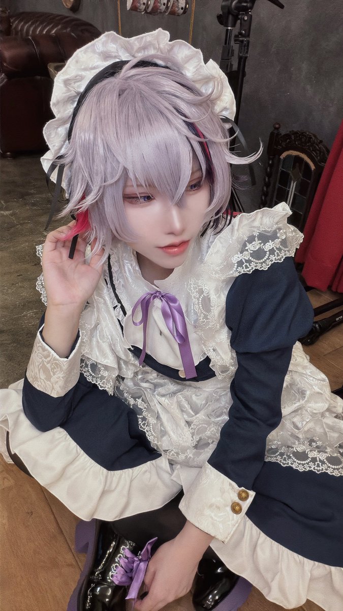 r_nemu0x0's tweet photo. cos.🥂✨️
念願のメイドさん https://t.co/7npJUtK0mH