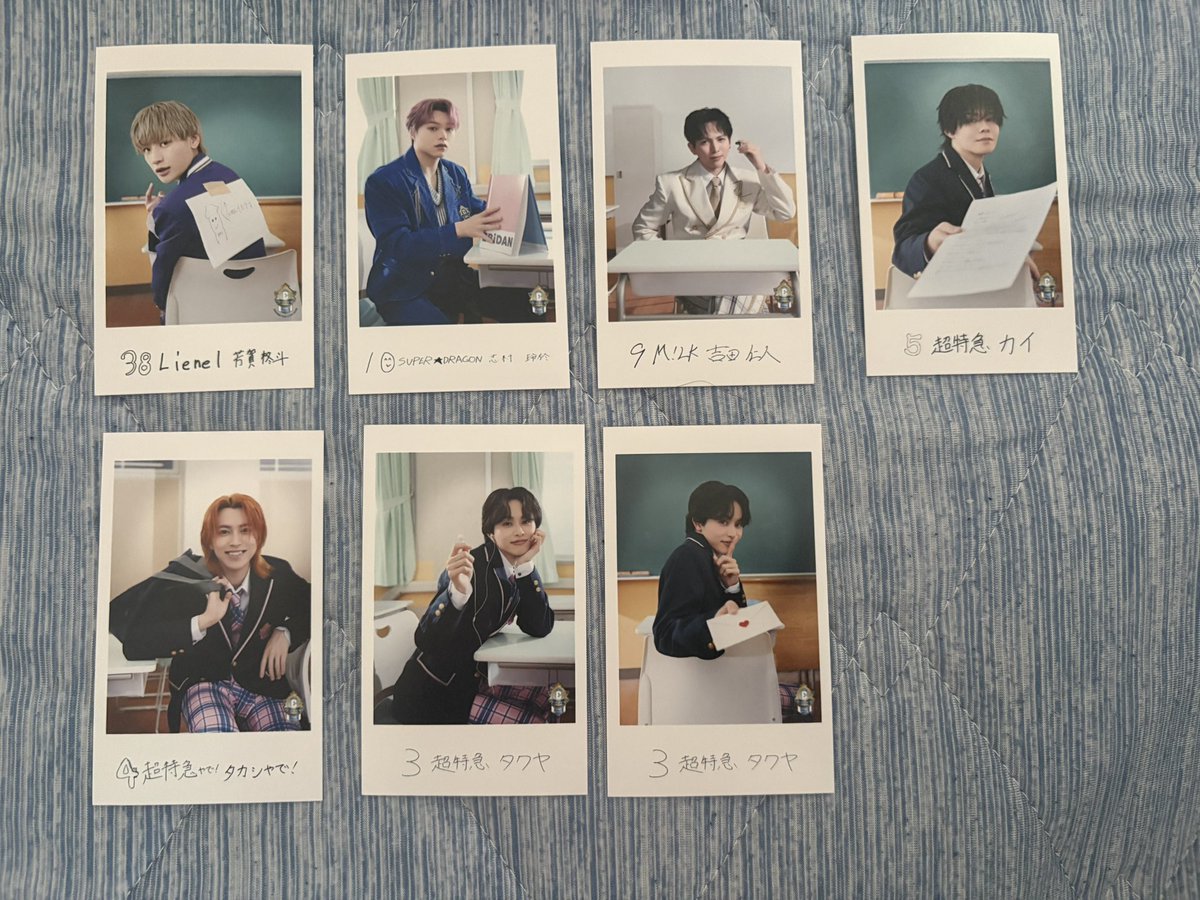 6qts_412's tweet photo. EBiDAN THE LIVE 2026 15th Anniversary エビライ グッズ ミニフォト　交換  

【譲】　画像のもの

【求】　大倉（前）

8/14エビライ会場付近にて手渡しでの交換希望です。

お気軽にお声がけください！ https://t.co/XMJFQk0Yqx