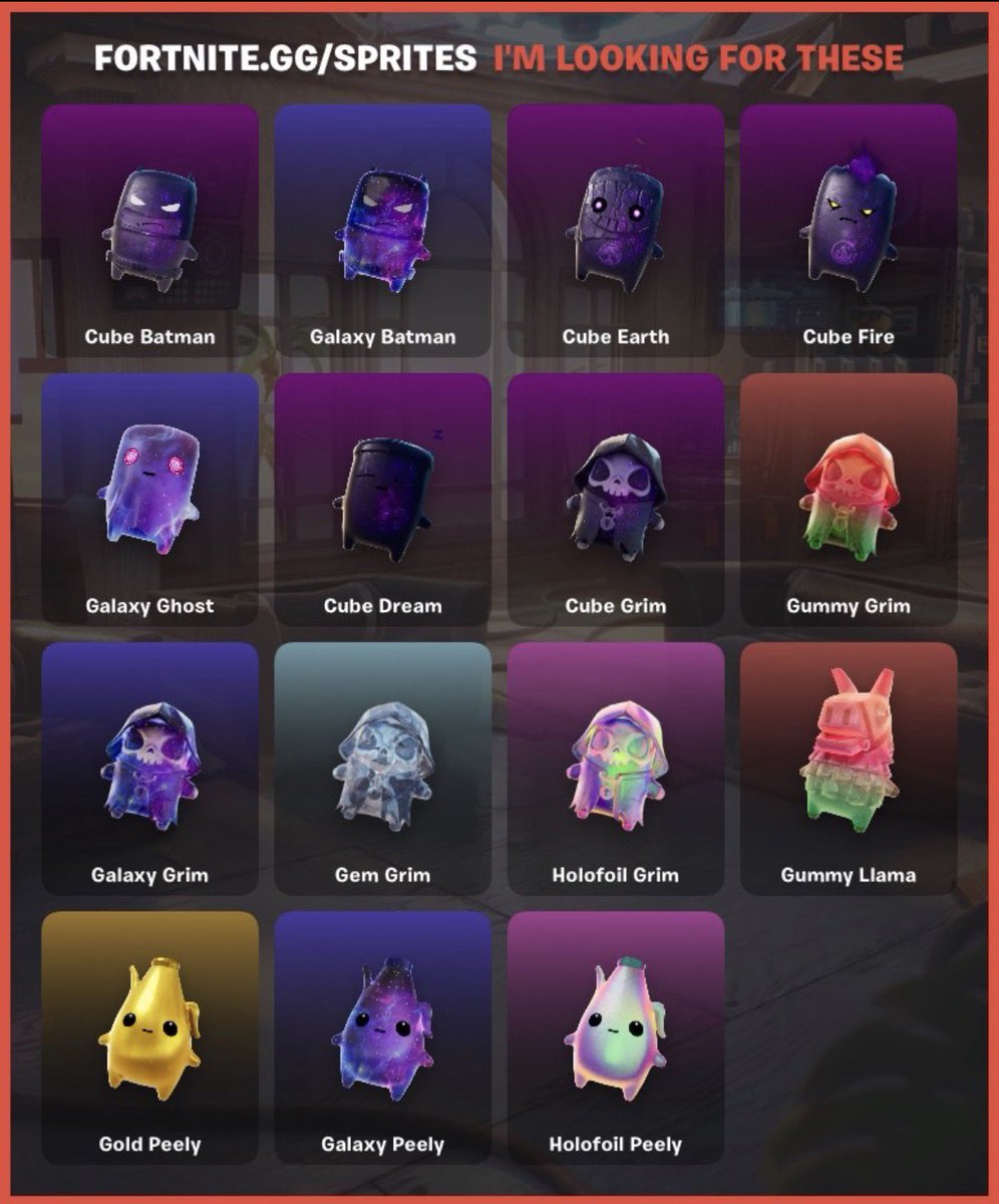 frgamer13's tweet photo. Im missing these sprites and own all the other ones for trade #trade #sprite #spritetrade https://t.co/BxZWFCCBFu