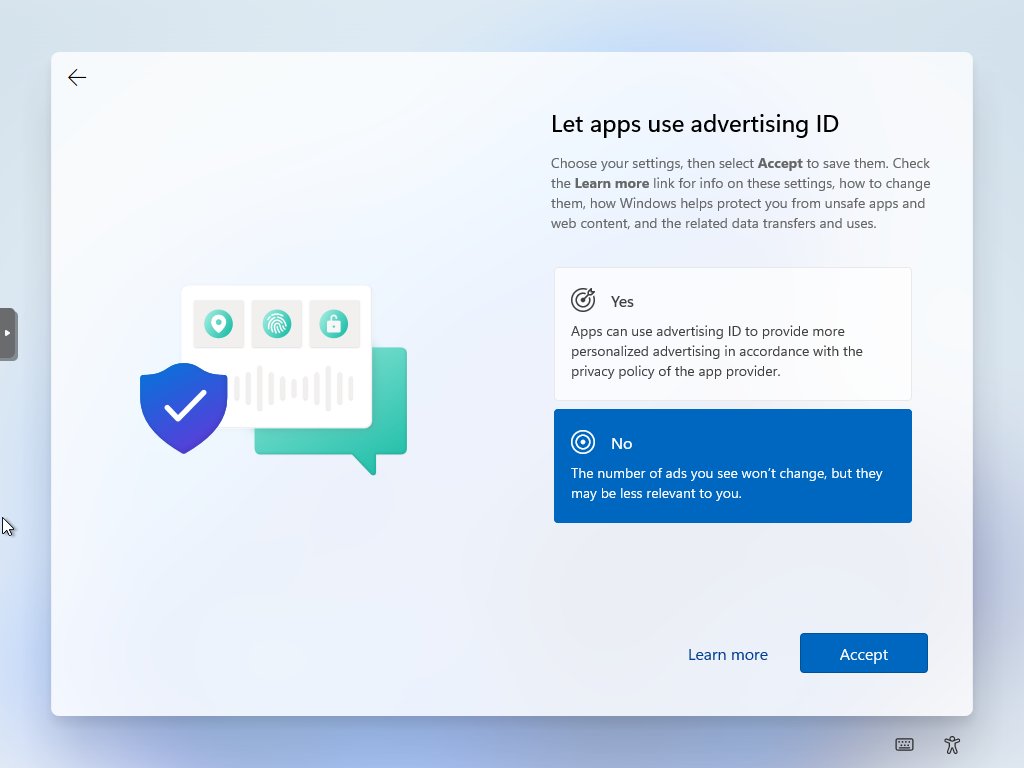 Studio384's tweet photo. "quietly" doing some heavy lifting here, since every account has to go through this rather explicit screen to opt-in.

But never let truth stand in the way of that sweet advertisement cash, he @NeowinFeed. https://t.co/e5zID36Sx9
