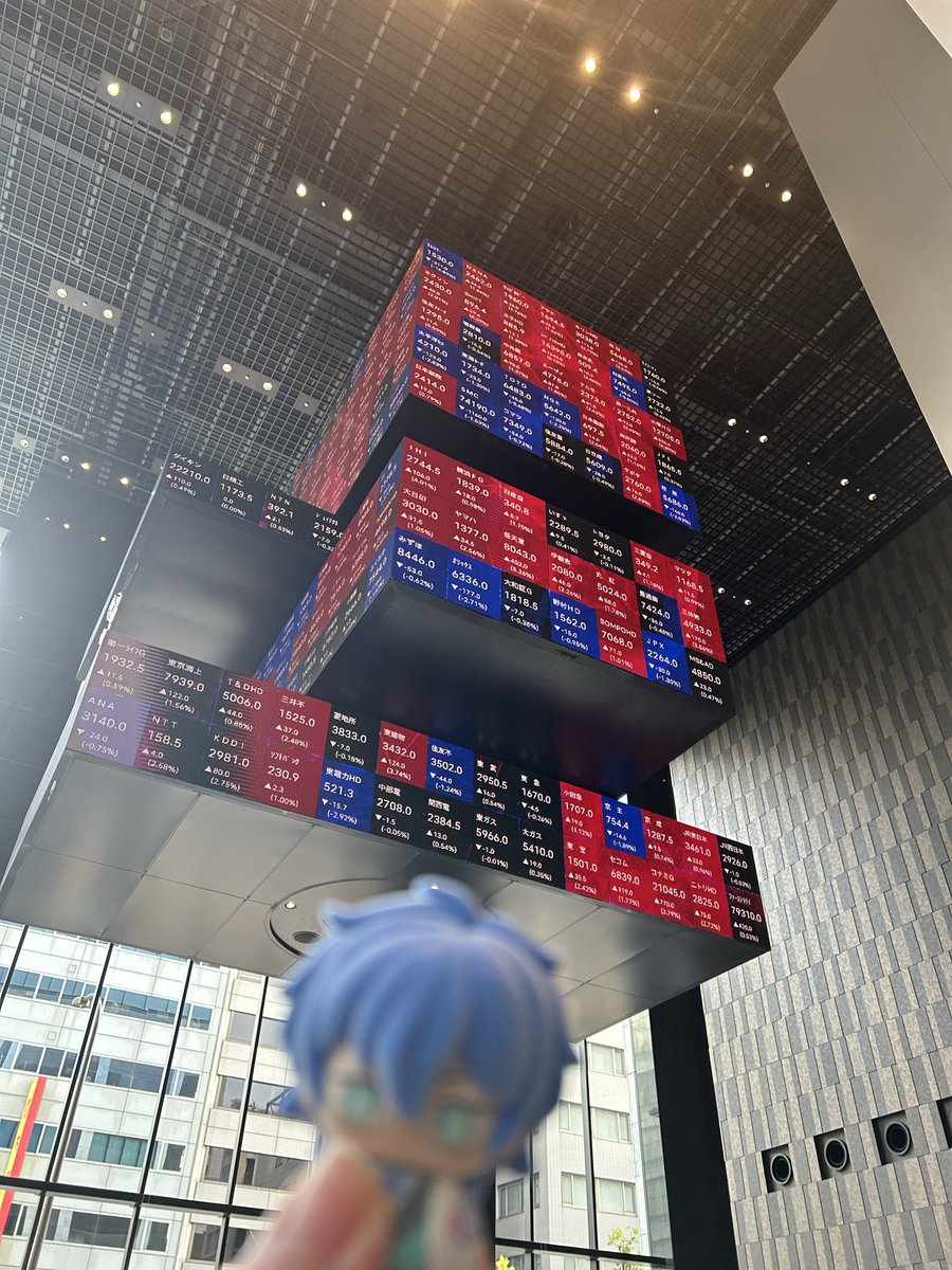 qsubk's tweet photo. 遊んできたやつ！2枚目、BIG株モニュメントかっこよかったので急いで撮ったらブレす��い https://t.co/Uc7cuRSPxP