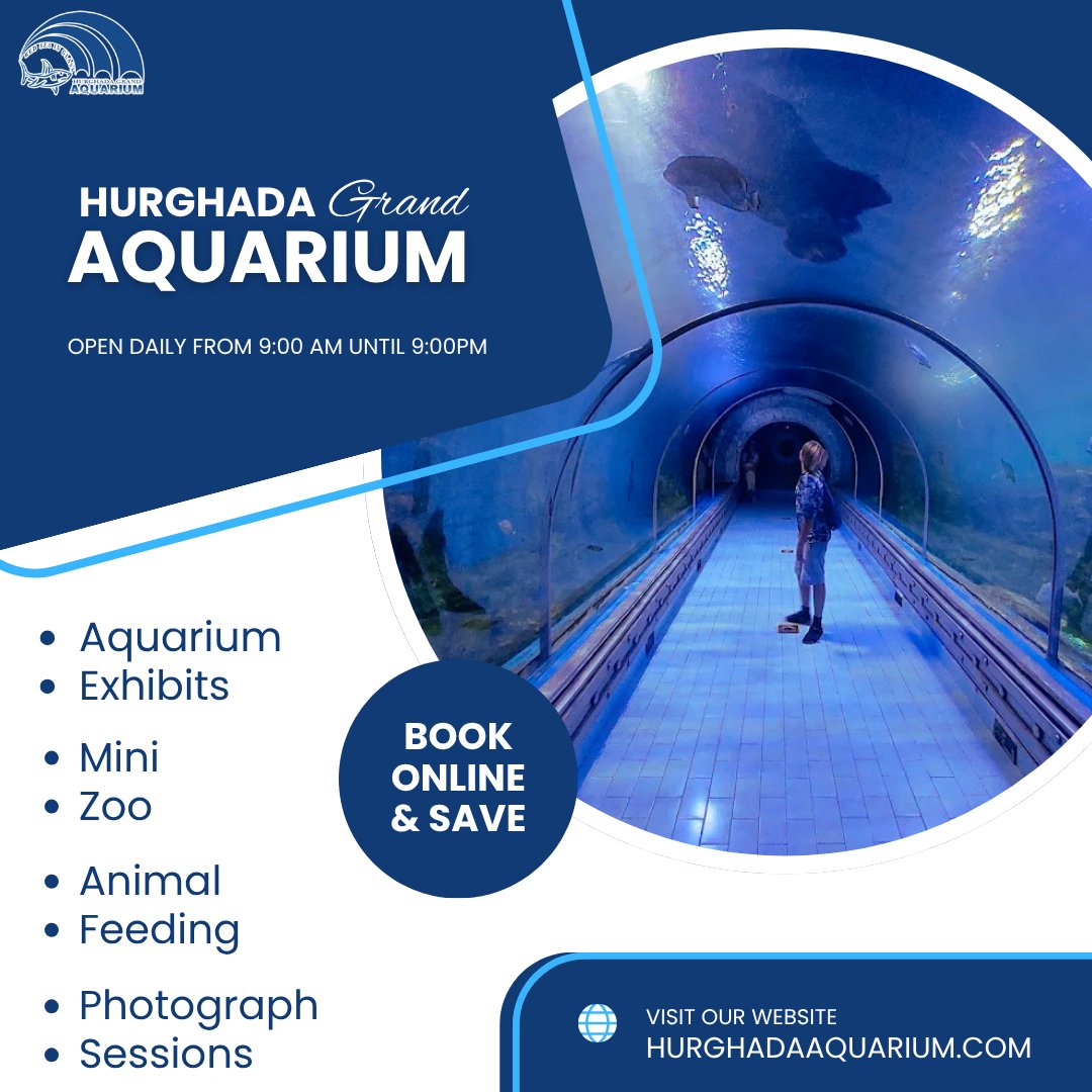 grandaquarium_'s tweet photo. Opening Hours:
مواعيد العمل:
https://t.co/VkhOlFqQBf
Ticket Prices:
الأسعار:
https://t.co/UdYgvgeGBa
Visit Information:
معلومات الزيارة:
https://t.co/XgOB76vQBm
Location:
العنوان:
https://t.co/tRnQI0nGR5 https://t.co/vDyBTo0NoZ