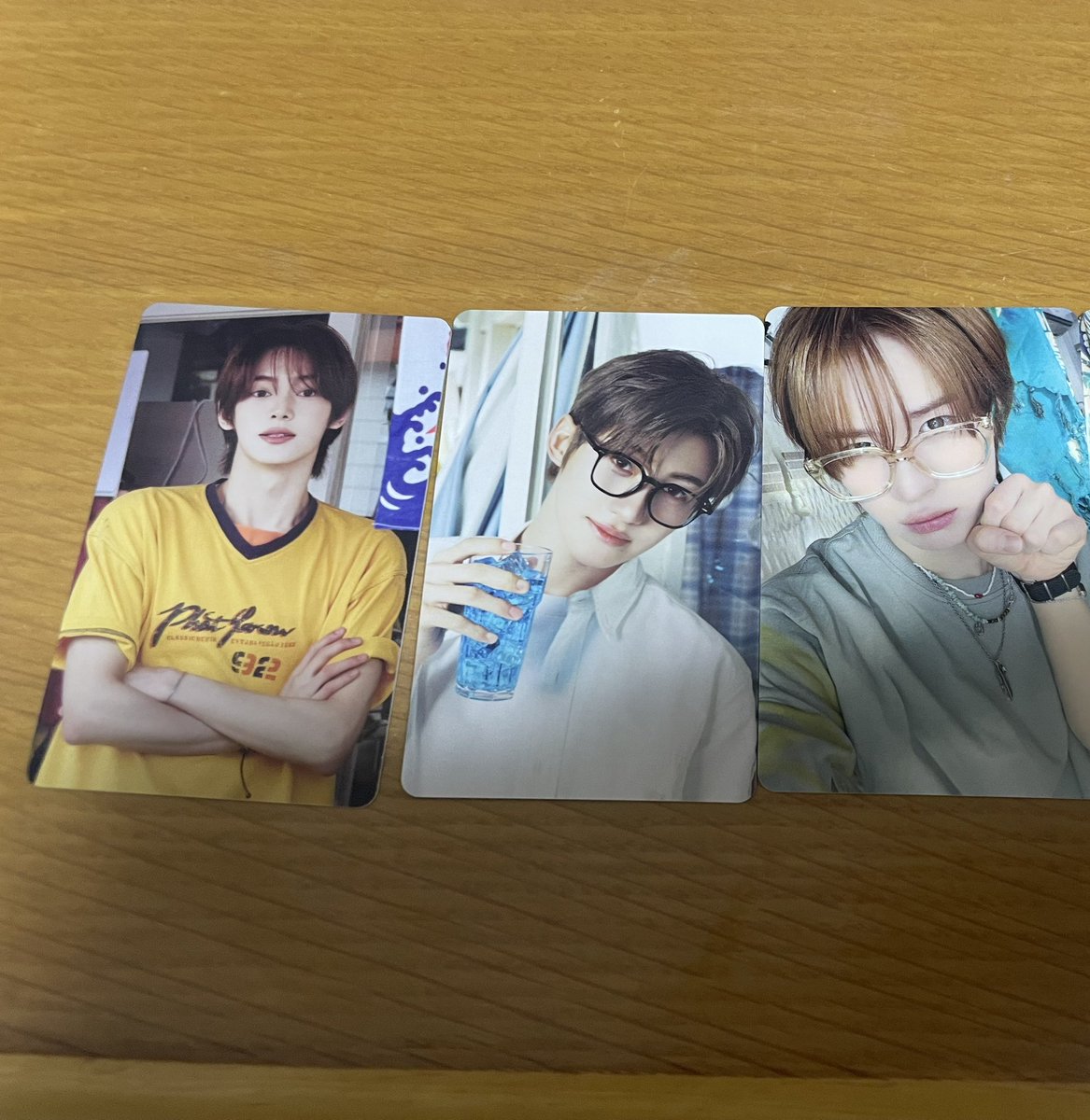 ricoteyan's tweet photo. @C9wTc 検索から失礼致します。
左端シニュくんと下画像のハンジンのどれかで交換可能でしょうか。
ご検討いただけますと幸いです🙇 https://t.co/MZ1ba6skKx