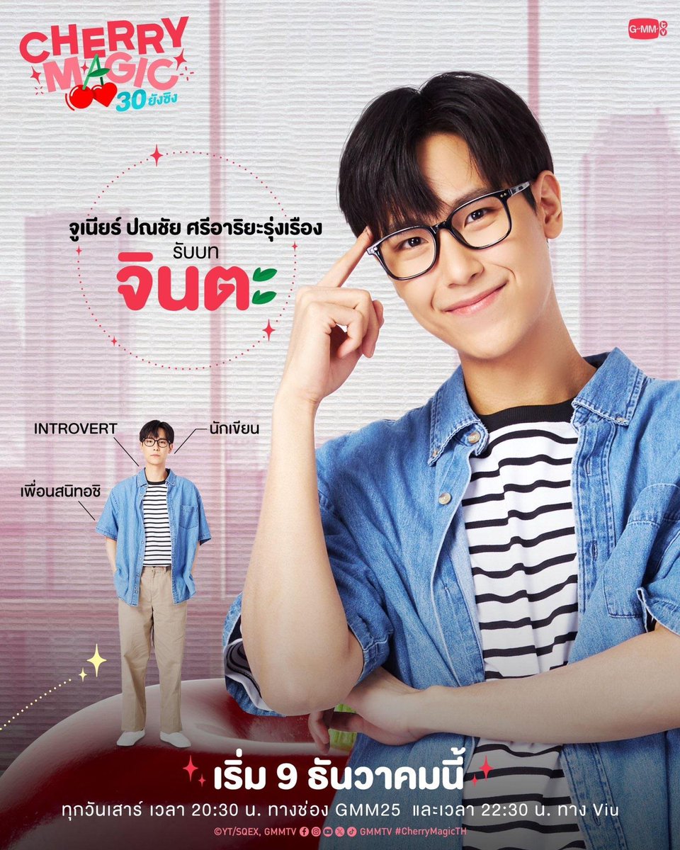 SaraLee_is's tweet photo. I'm just like you, you're just like me🎵🎶🎶🎶
#cherrymagicthailand #jinta #juniormark https://t.co/mkMw9zZcOE