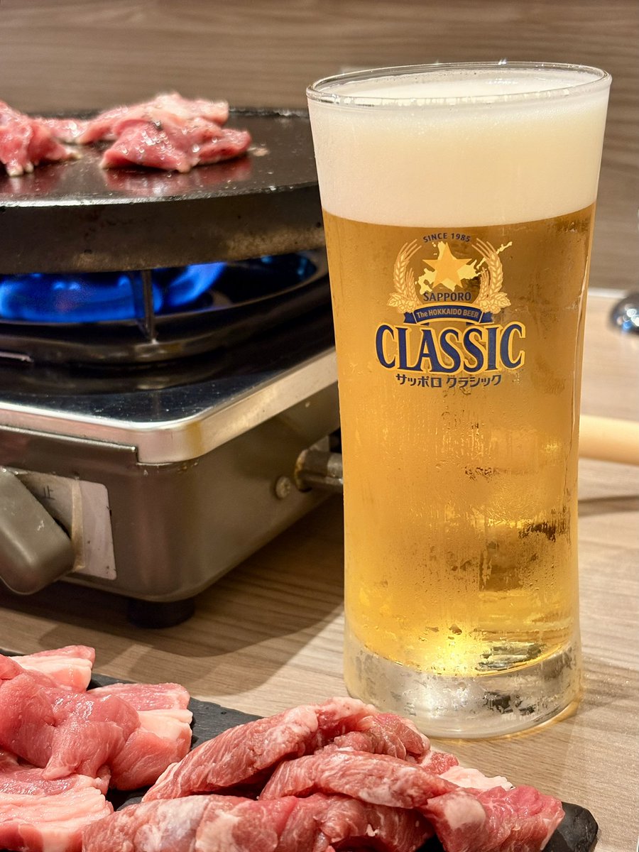 avispa_sk's tweet photo. アビスパの敗戦を無かったことにしてくれる試される大地北海道札幌のビールと羊たちありがとう。 https://t.co/VU75Jem7Ss