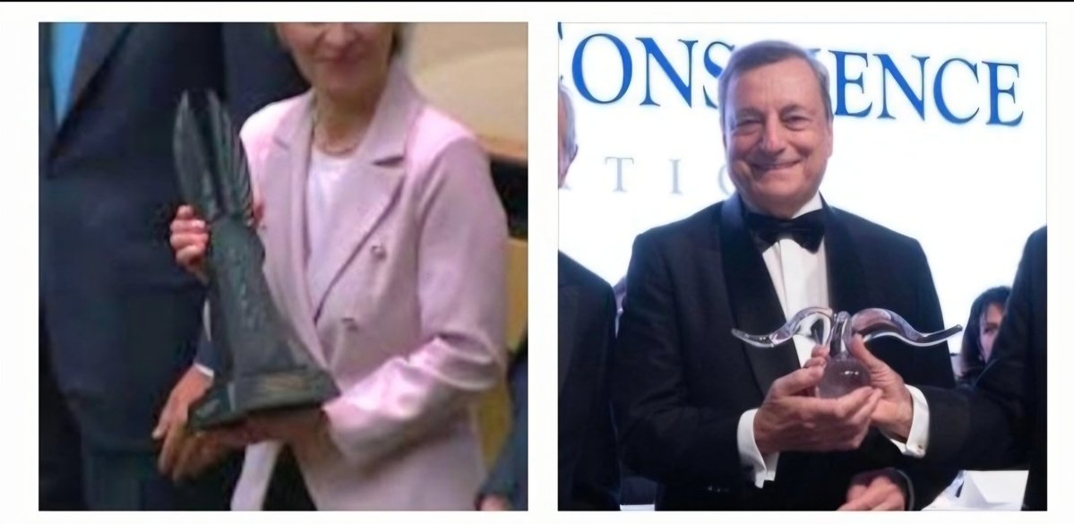 Livythinker's tweet photo. 2023 Ursula
2022 Draghi https://t.co/eEFXHEeqR4