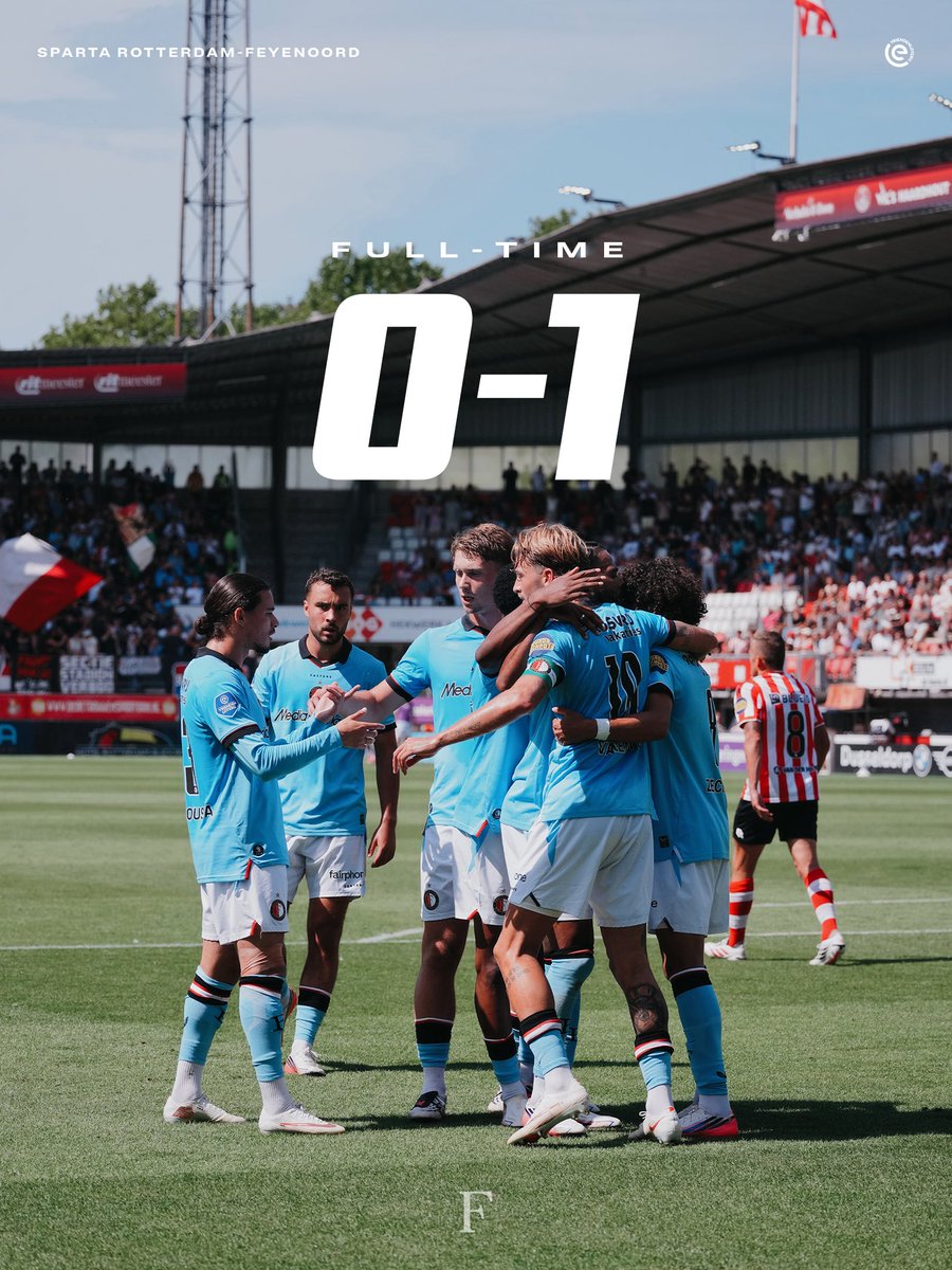 Feyenoord's tweet photo. Winning start in West. 🔴⚪️⚫️ https://t.co/sUGTlSxeiB