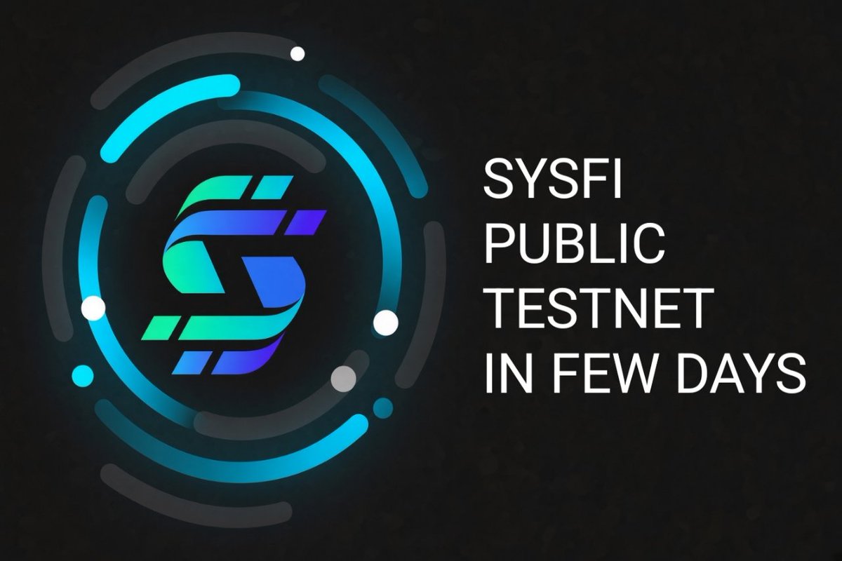 sysfiDAO's tweet photo. THE NEW AGE OF SISFI

No faucet links.

Testnet tokens will be mined directly through the Sysfi App.

Mine. Send. Receive. Transact. 

From off-chain activity to real on-chain participation.

Months of building. Now it's time to test it.

Keep building. https://t.co/FKf1X4z9PF