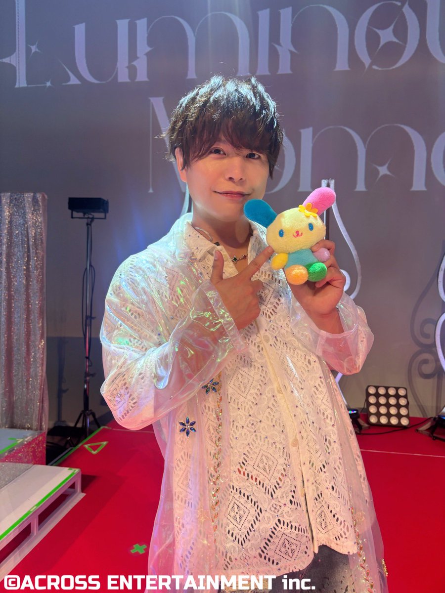 ACROSS_staff's tweet photo. 【スタッフ】
「#フラガリアメモリーズ CAST LIVE 〜 Luminous Moments 〜 」にサナー役 #仲村宗悟 が出演いたしました🌺🎤✨

ご来場、配信をご覧くださった皆さま、
ありがとうございました🍓🍓🎀

#メモライLM https://t.co/zKDeCVISNK