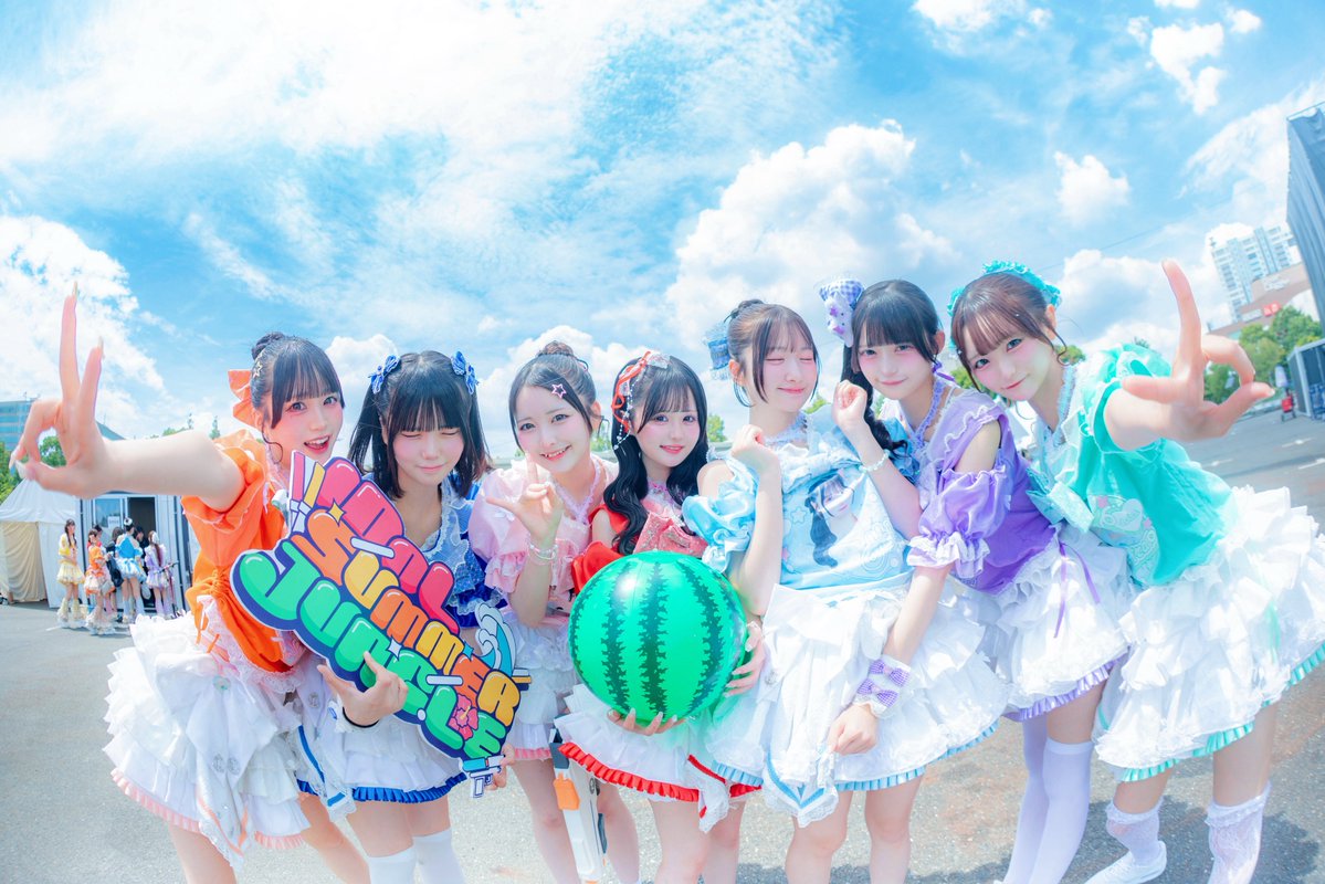絵画　ちゅらさん 最高の夏！！！！🌻🏝️🫧🍉 #ちゅら