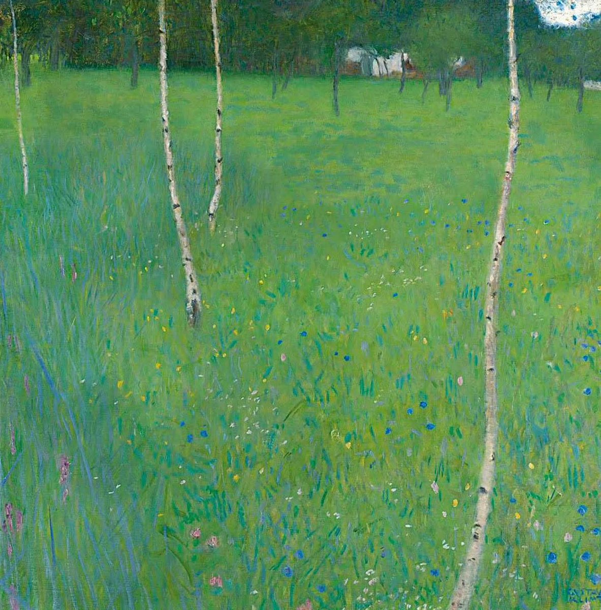 ayagonmail's tweet photo. おやすみなさい、美しい夢を。

グスタフ・クリムト
Gustav Klimt (1862−1918)

『白樺の木のある農家』1900年 https://t.co/d39mW92vtv
