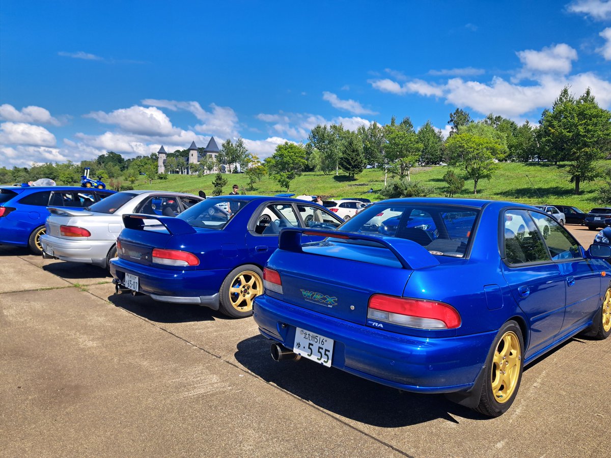 komimimaru3453's tweet photo. #スバオン2026
北九州ナンバーのGC8で参加させて
もらいました😎💙🤝
GCメンバーに混ぜて頂いて幸せものです！ https://t.co/Ir77gy6a8C