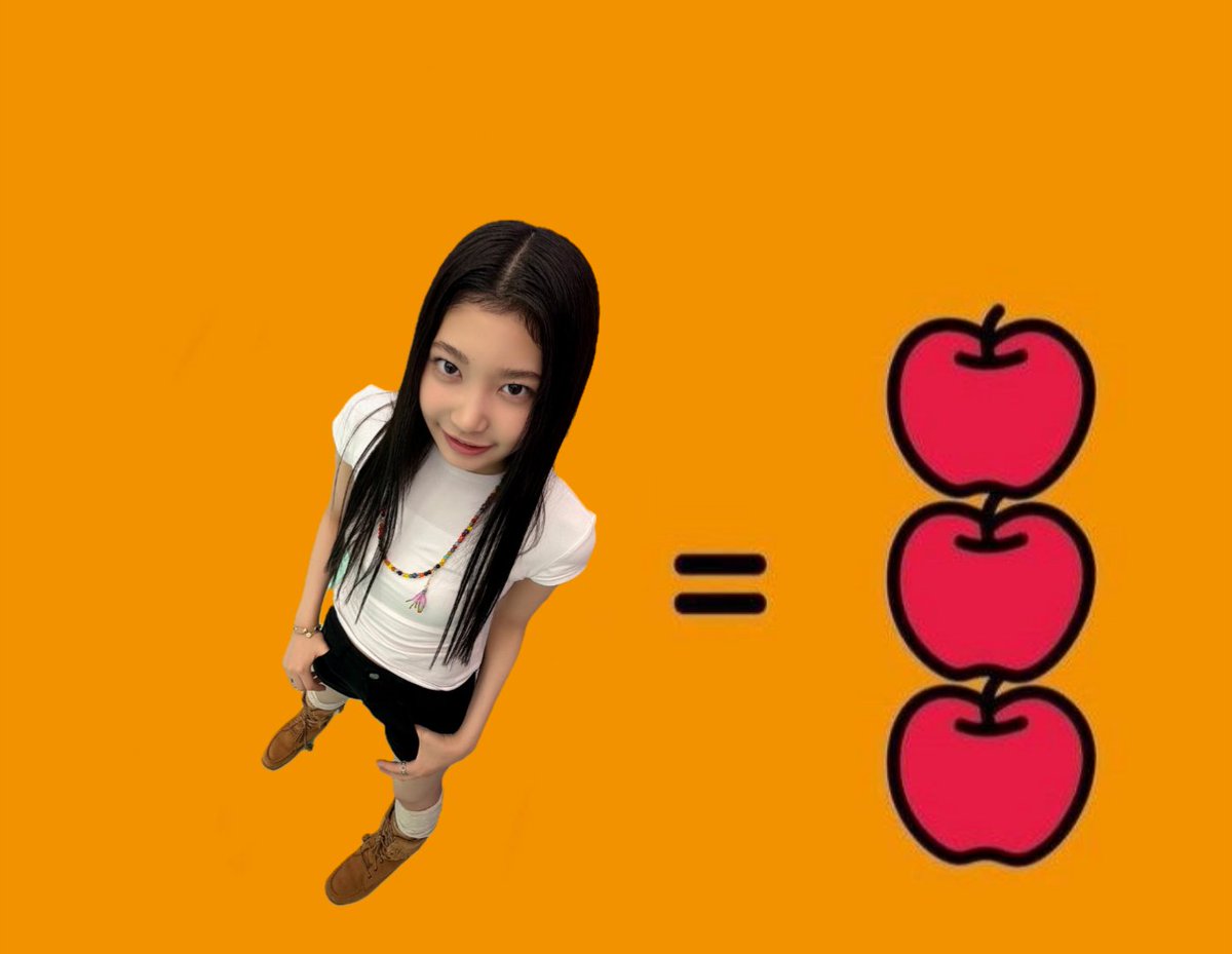TUIDECLUB's tweet photo. three apples tall ⋆˚꩜｡🍎

#TUIDE #튜이드 #SAKI #사키 https://t.co/uY30V3KJxg