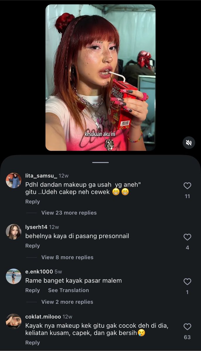 roccoparondi's tweet photo. sebel bgt sama orang indo yg super norak kaya gabisa liat orang yg stylenya “beda” like look at what they said about naykilla oh my god you guys are boring as fuuuccckkk https://t.co/Zem8gqkSx0