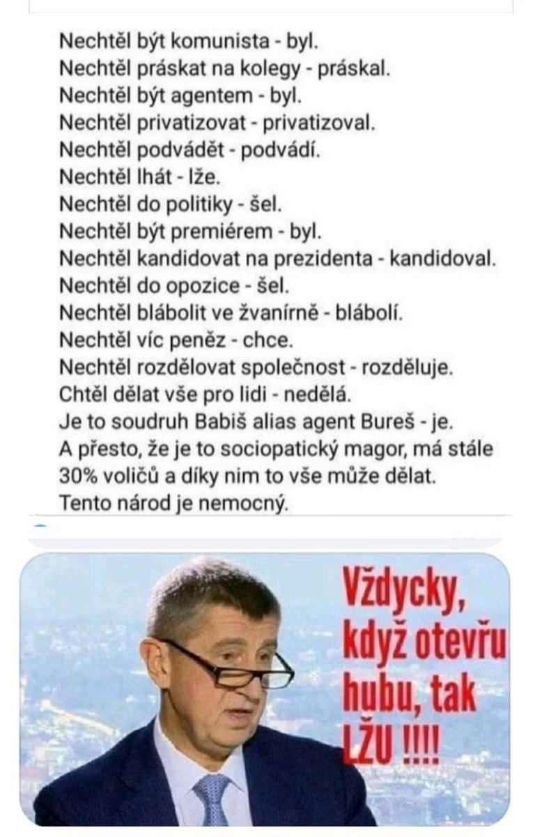 ZKunrt's tweet photo. @JZdesena @PeulnaMarkvart1 @AndrejBabis https://t.co/ONOV6Ac7nW