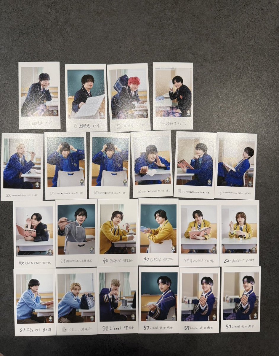 si2_0m's tweet photo. EBiDAN THE LIVE 2026 15th Anniversary エビライ トレカ ミニフォト 隣の席セット 交換

【譲】画像
※佐野、山中、NAOYAは同メンバー同士

【求】佐野（前、左、シークレット）、山中（後）、NAOYA（シークレット）

お取引方法に関して要相談
お気軽にお声掛けください🙇
#EBiDAN交換 https://t.co/H5yoWA0pKR