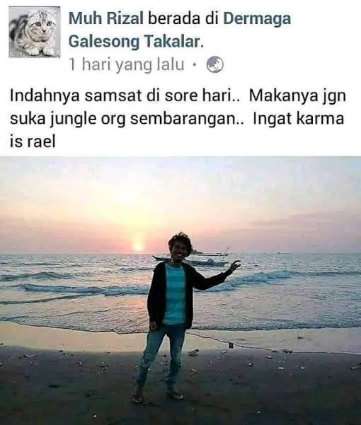 ANTONscaper's tweet photo. Indahnya samsat hari ini https://t.co/lbDYM9kcd8
