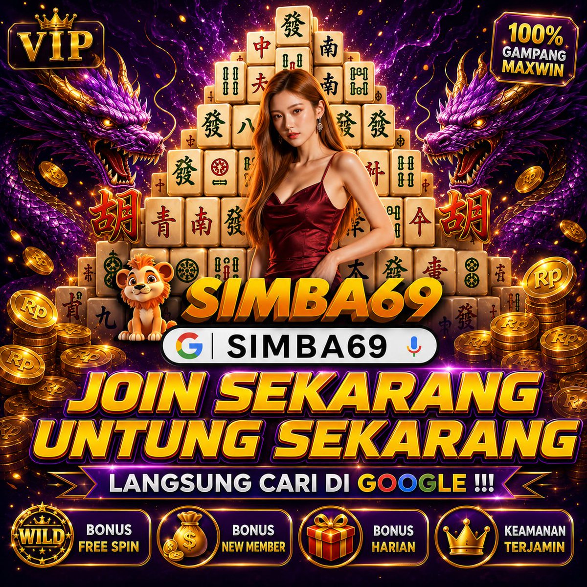thiwtle's tweet photo. 🛡️ SIMBA69 TEMPAT MAIN AMAN LEGENDRIS #slotonline #slotgacor #slotviral
LINK DAFTAR: https://t.co/jBwD9hiQcf
🚀 PILIHAN UTAMA SLOT GACOR HARI INI
🚀 Pola Teruji Pragmatic &amp; PG Soft
🚀 Akurasi RTP: Olympus, Mahjong Ways, Starlight Princess
🚀 Selalu Mudah Jackpot
#zonauangㅤ https://t.co/7gQ9EU4KiX